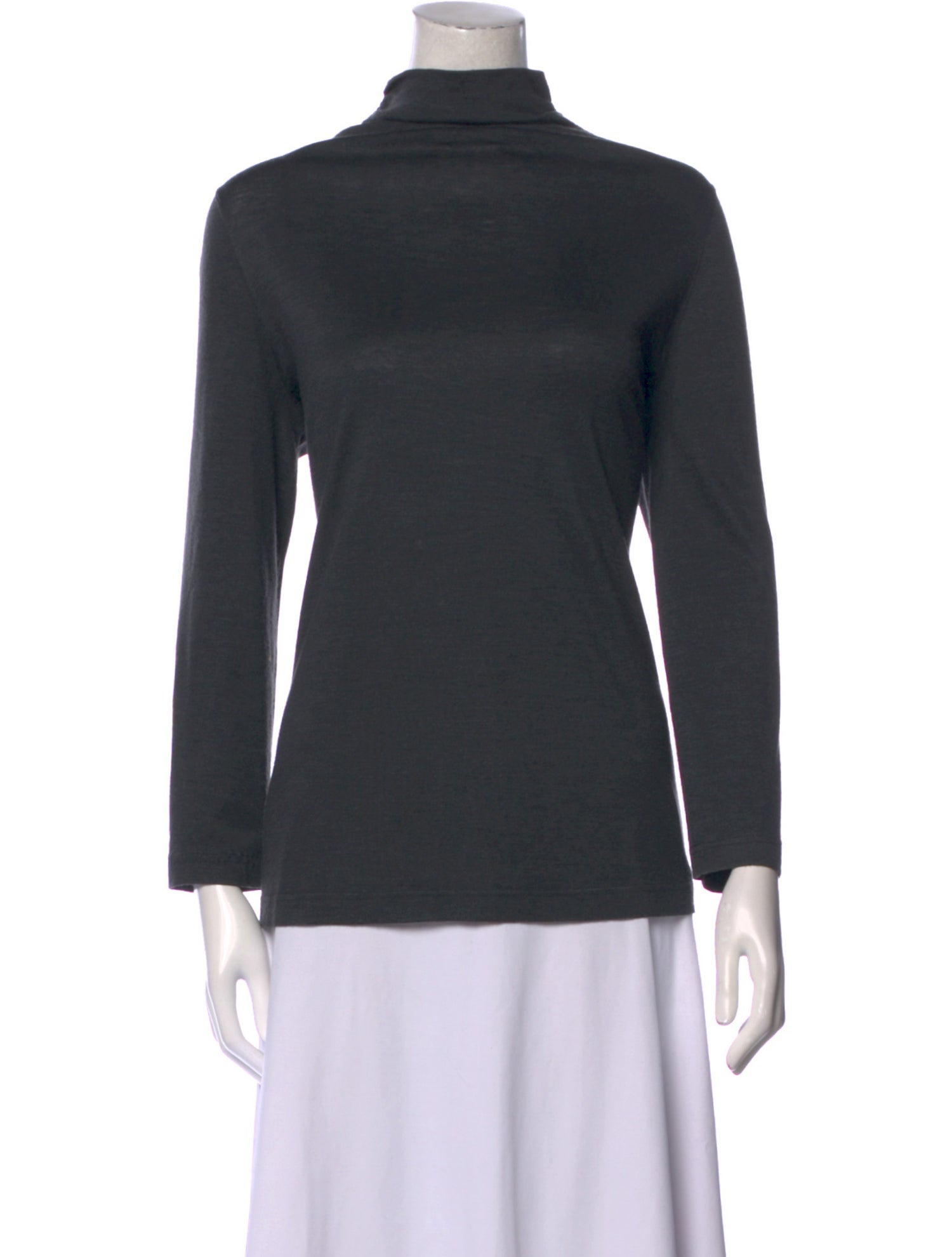Akris Silk Turtleneck Top