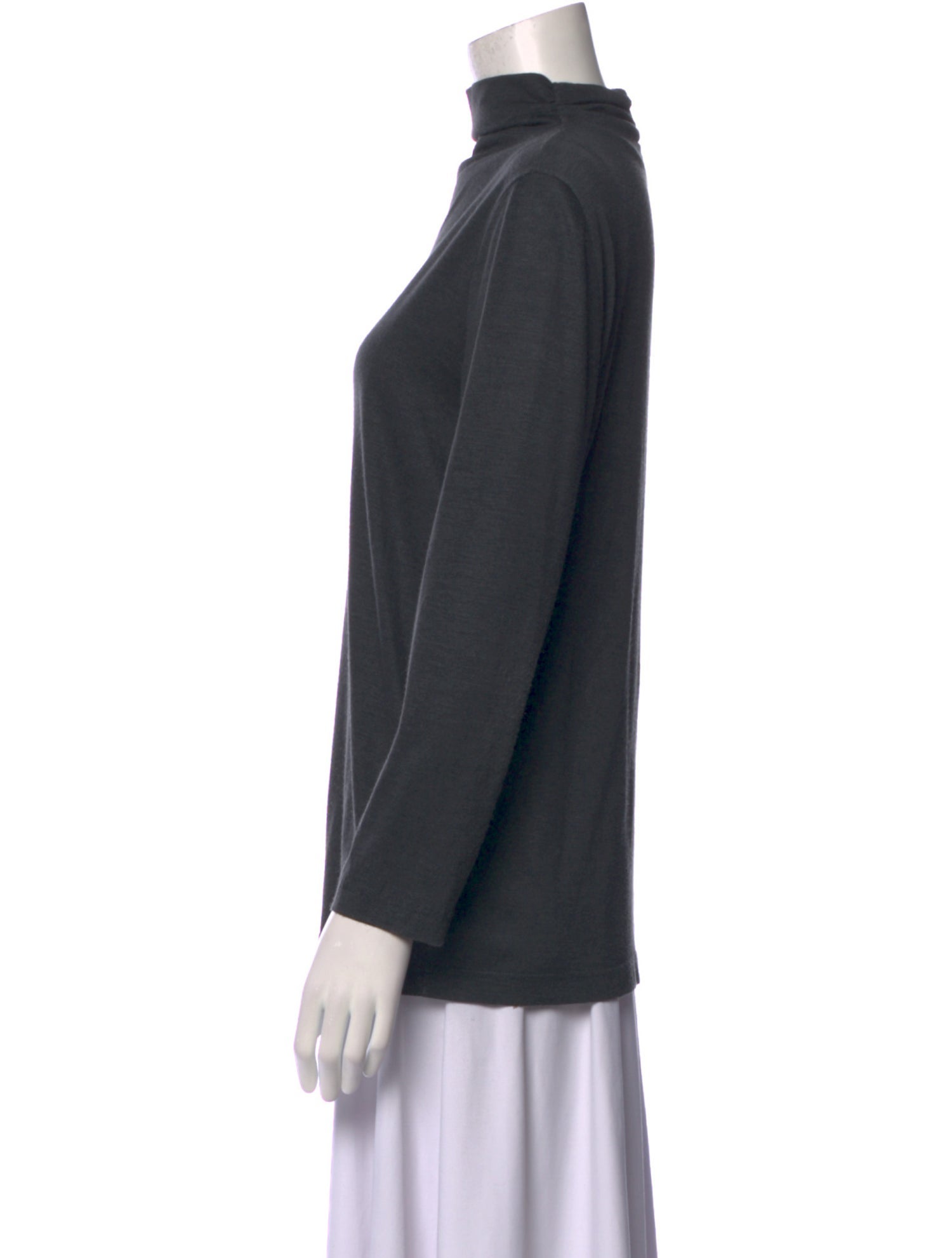 Akris Silk Turtleneck Top