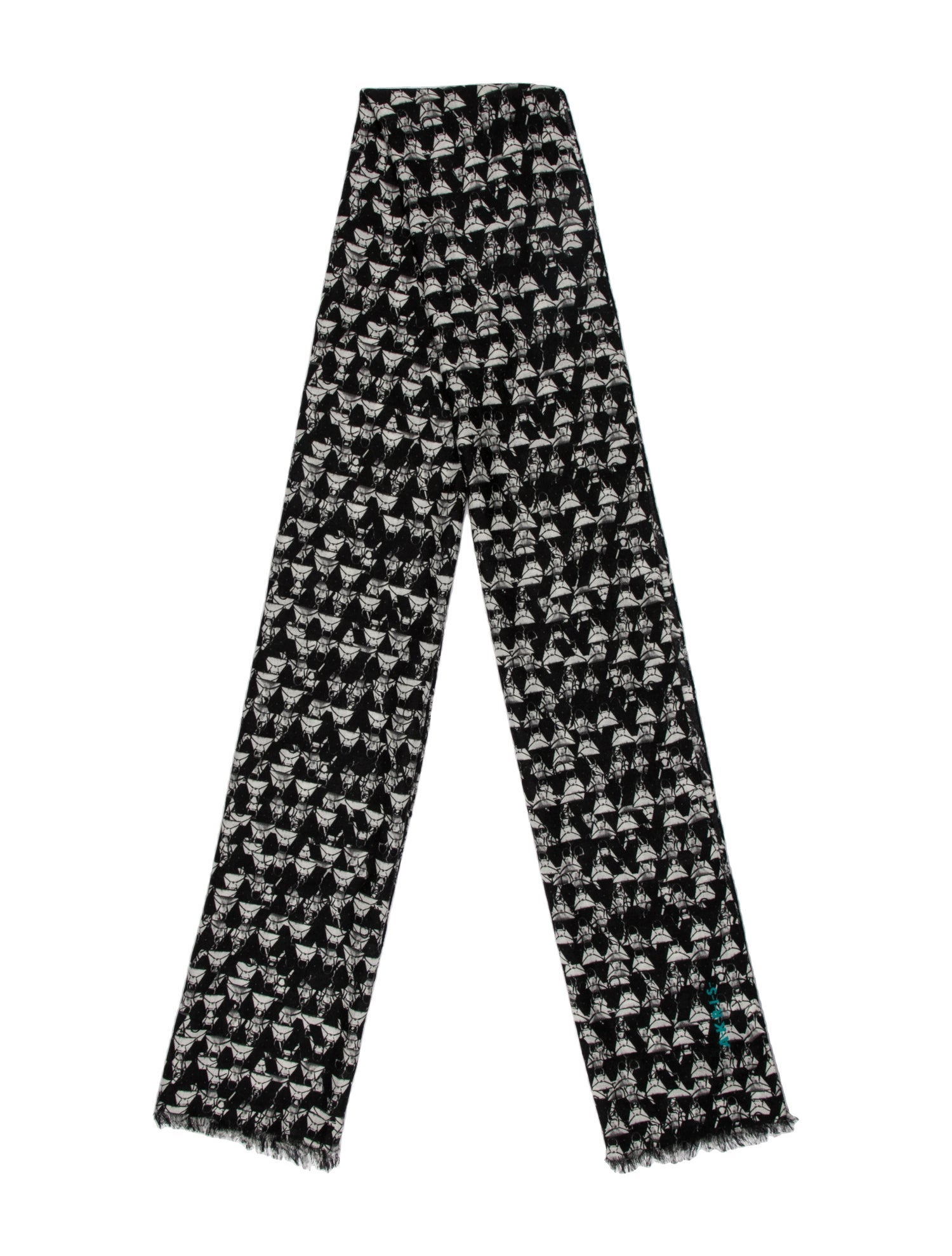 Akris Cashmere Printed Scarf