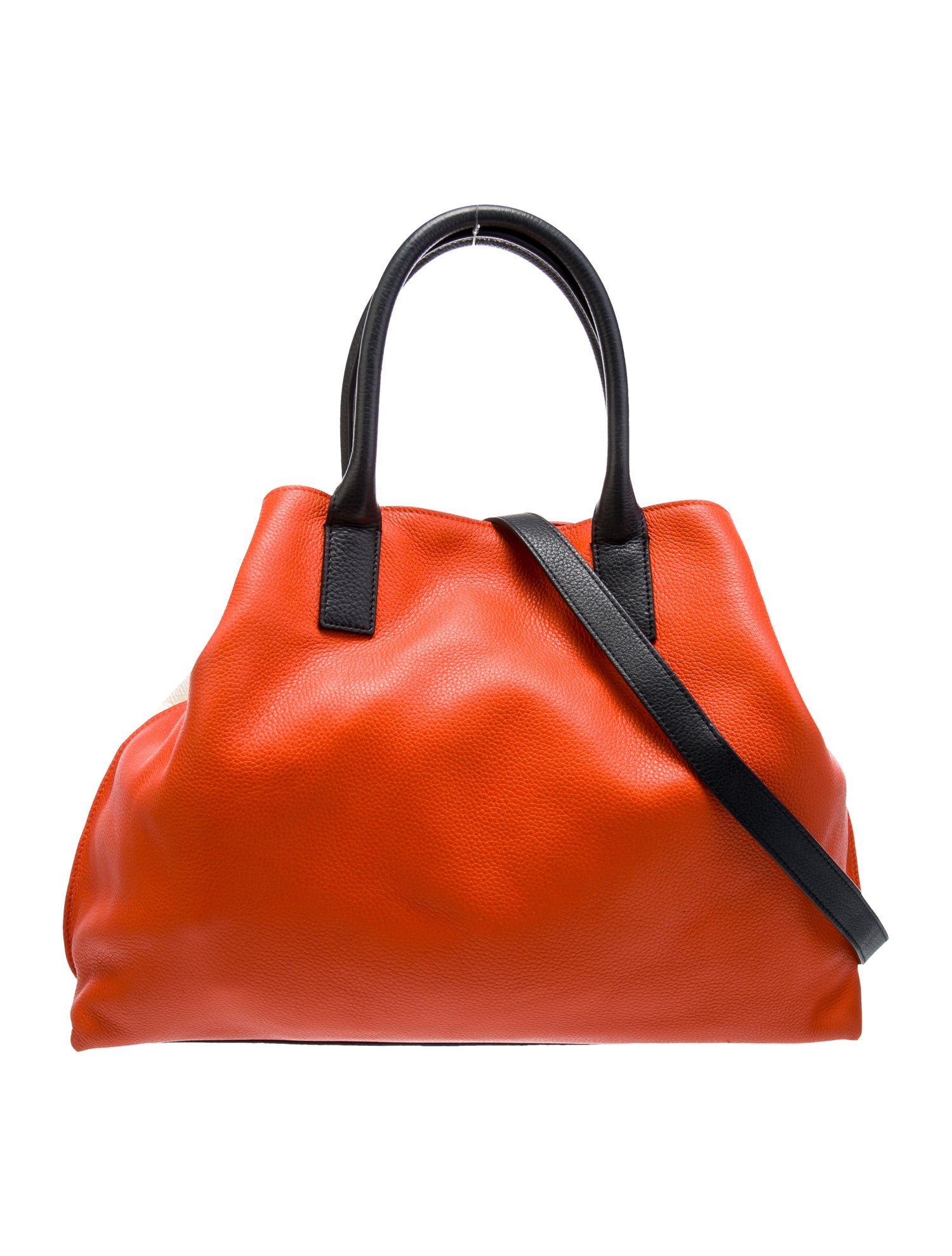 Akris Leather Top Handle Bag