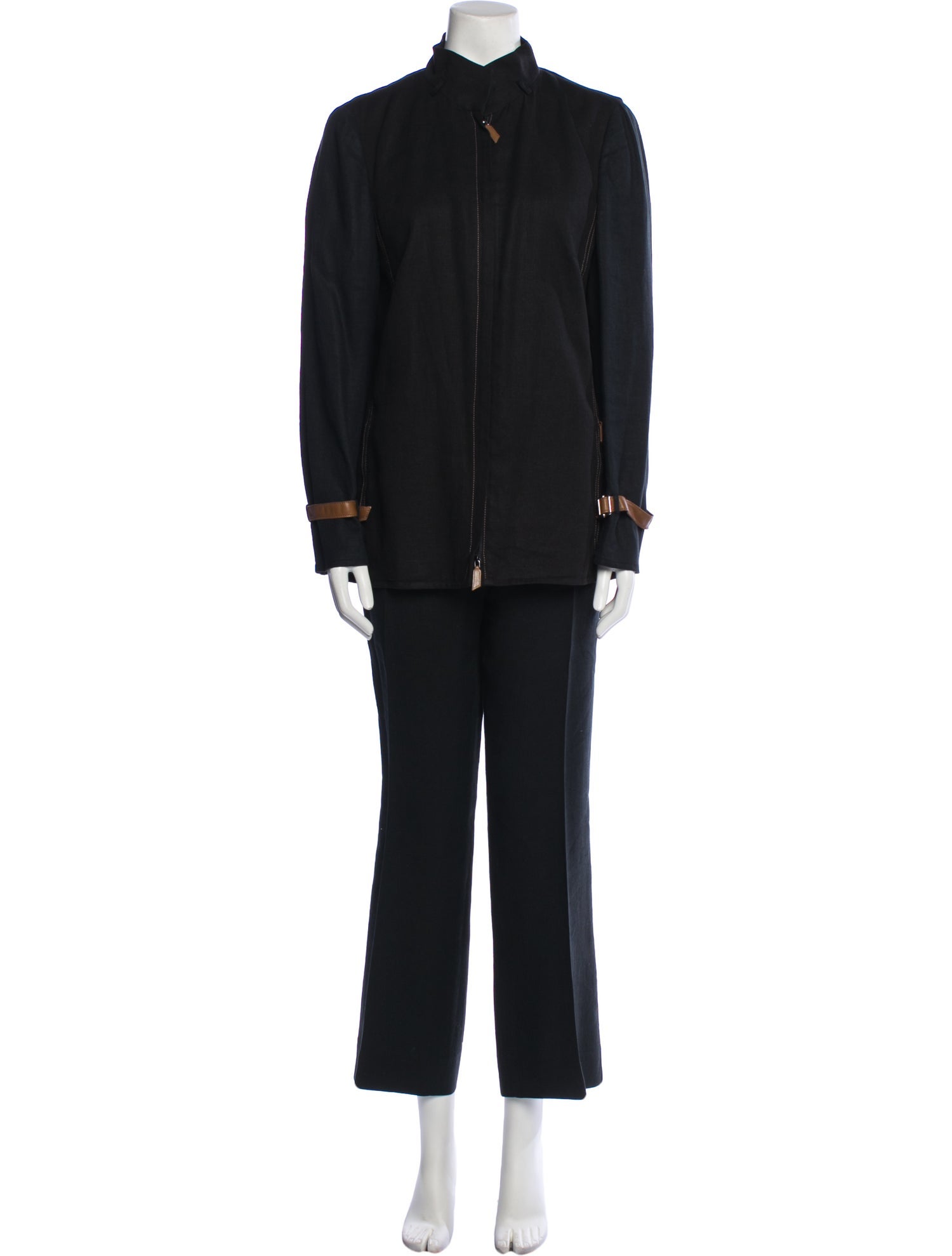 Akris Linen Pantsuit