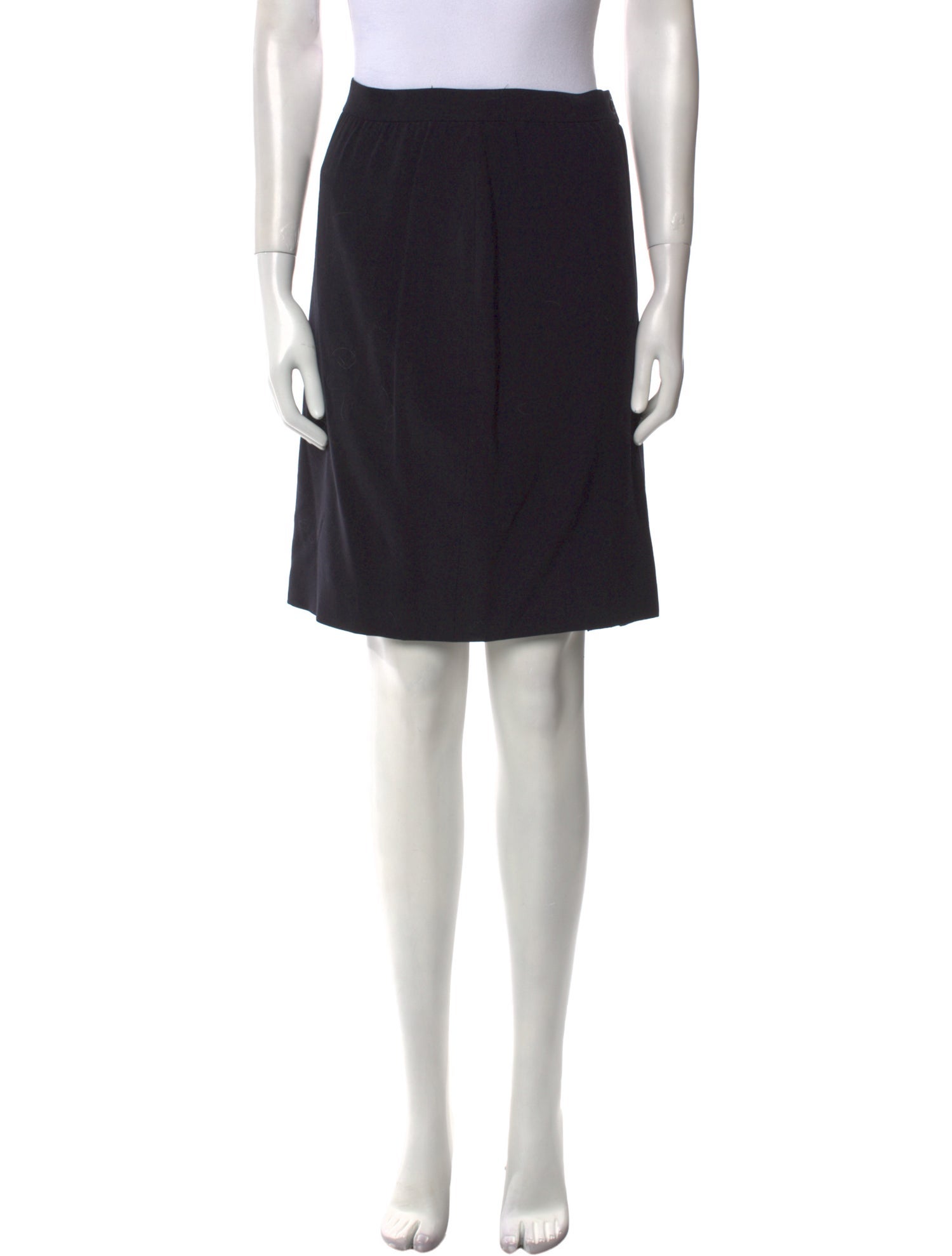 Akris Wool Knee-Length Skirt
