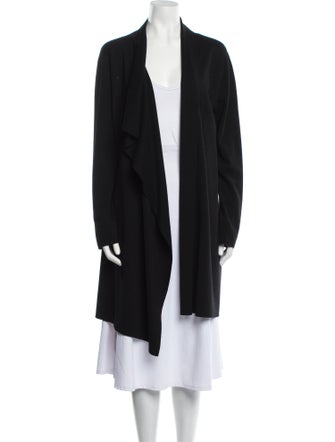 Akris Wool Open Front Sweater