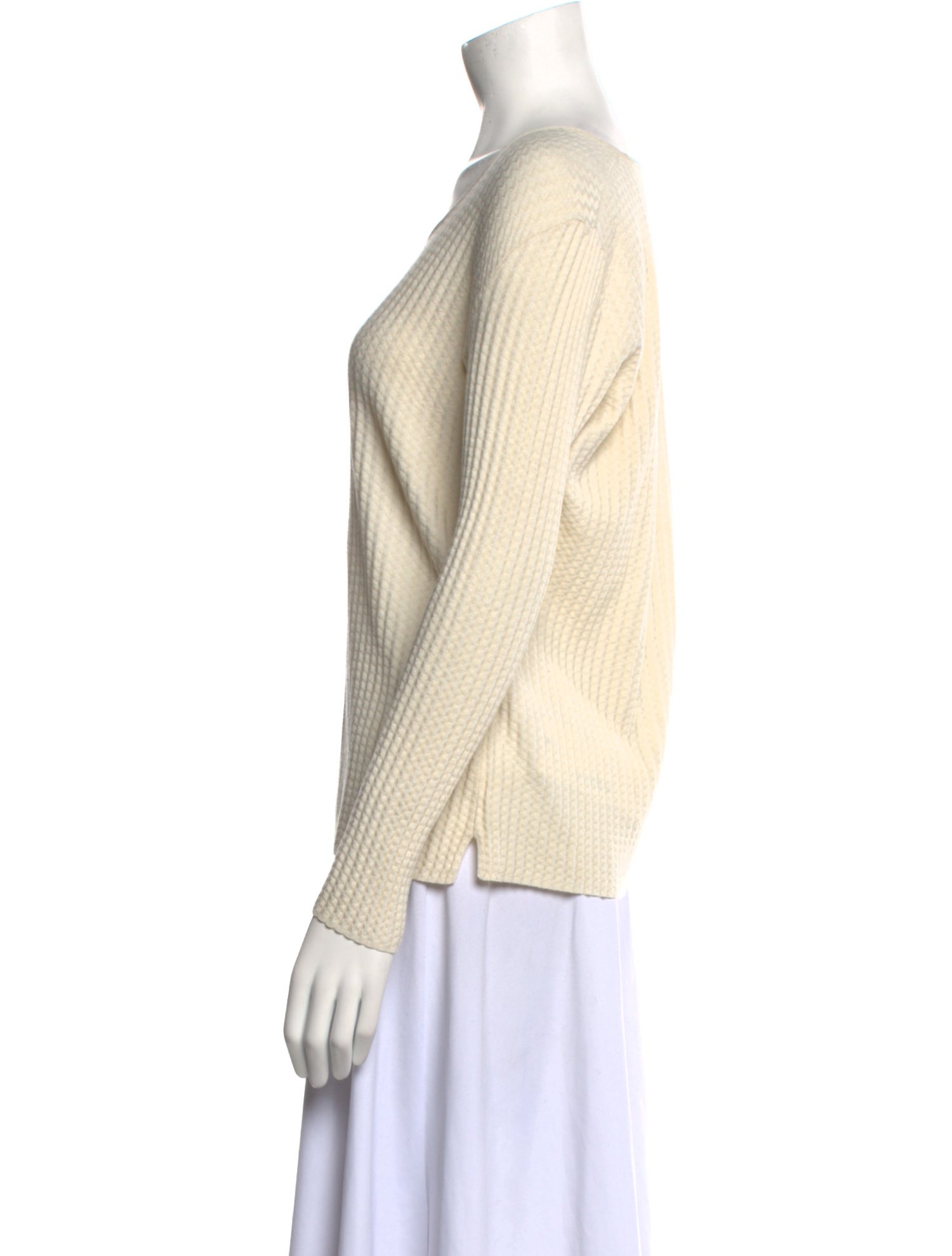 Akris Cashmere Scoop Neck Top