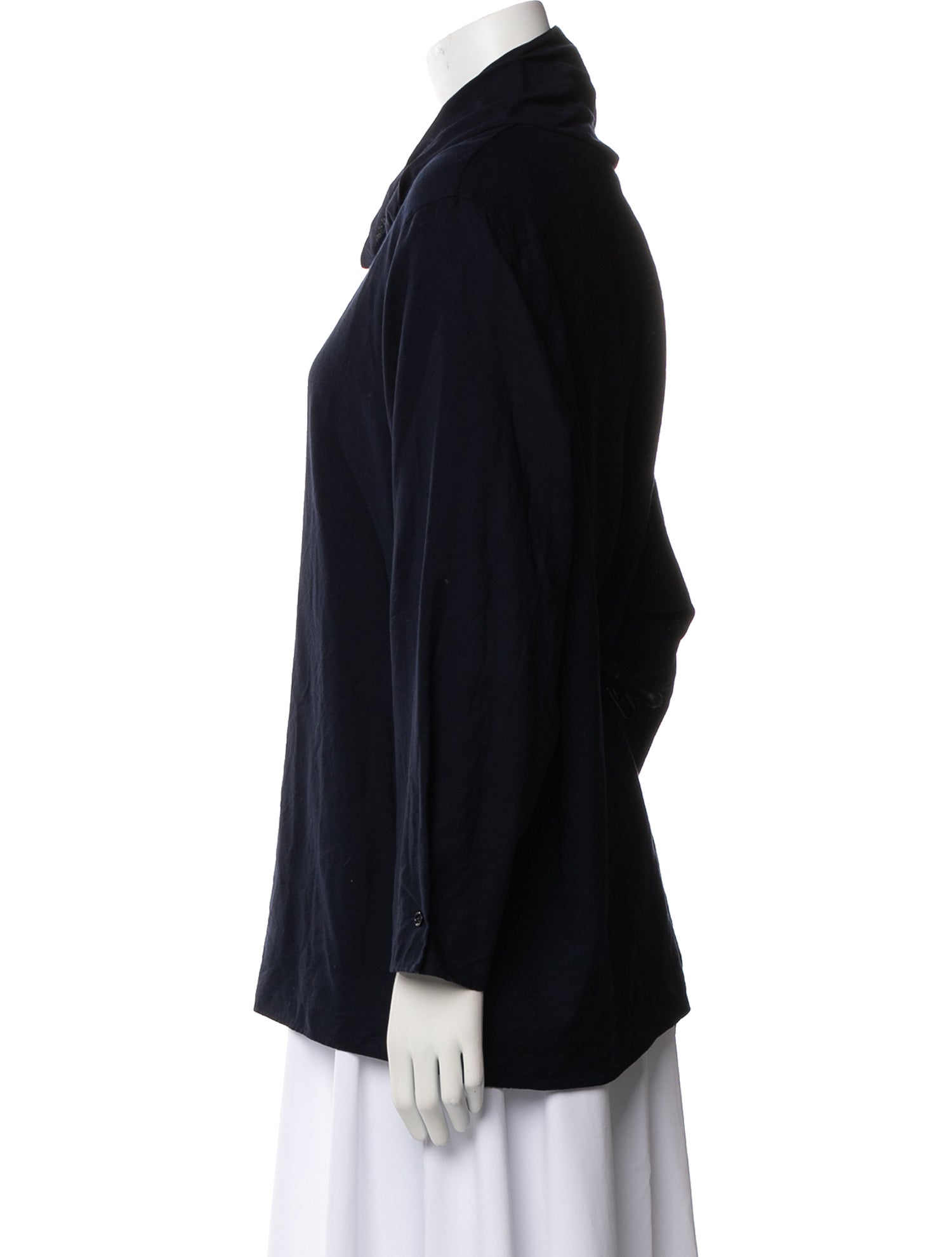 Akris Wool Cowl Neck Sweatshirt