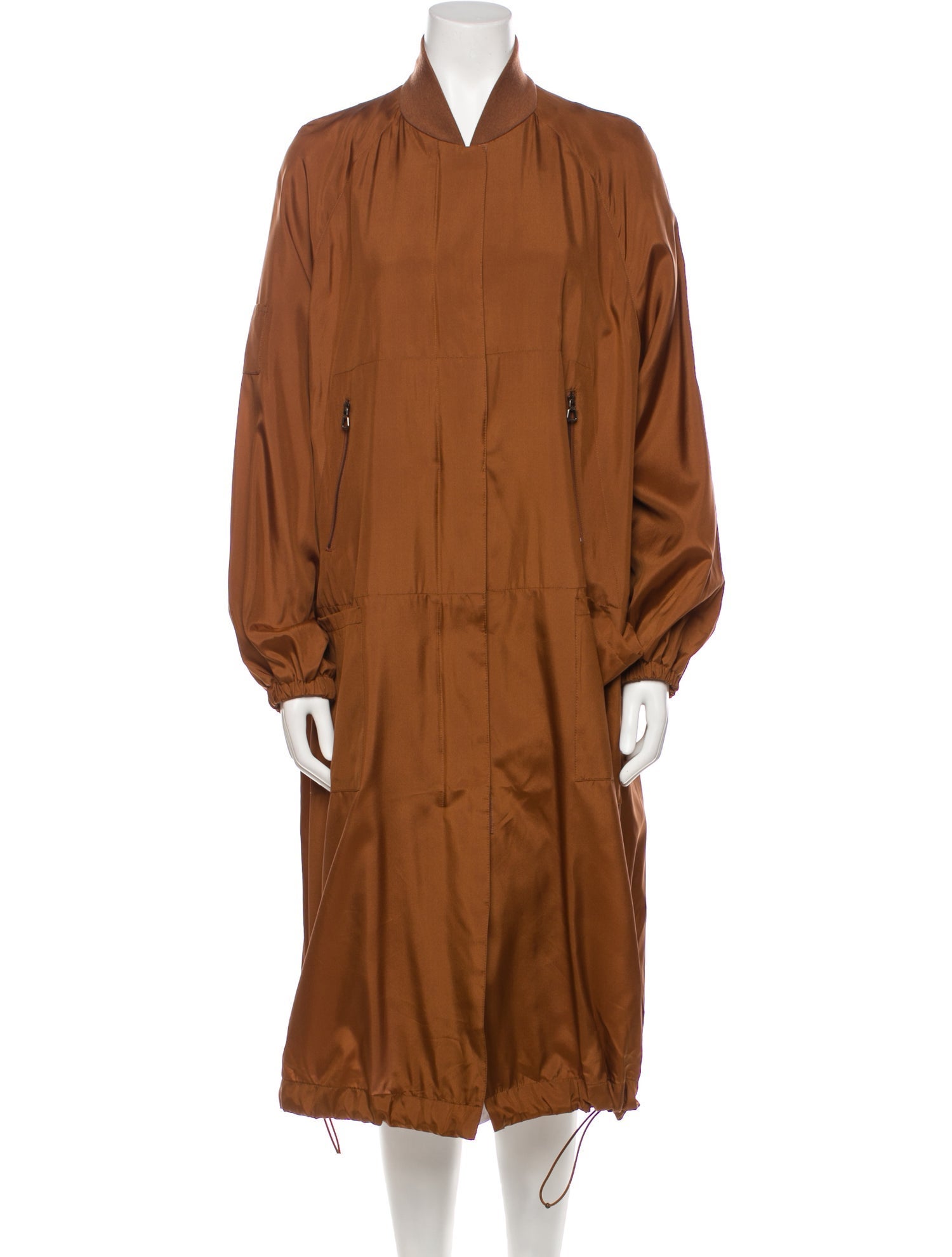 Akris Silk Trench Coat