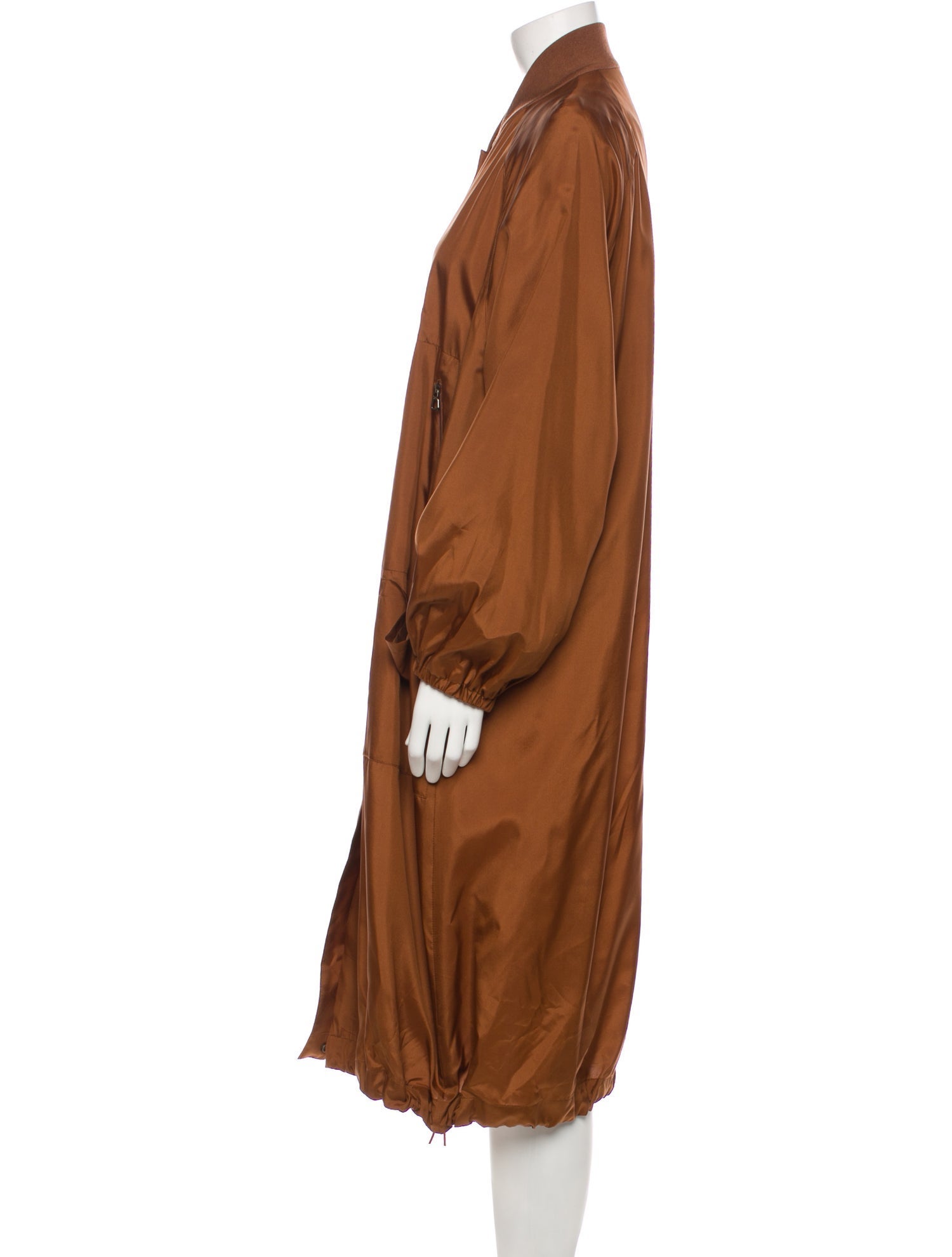 Akris Silk Trench Coat