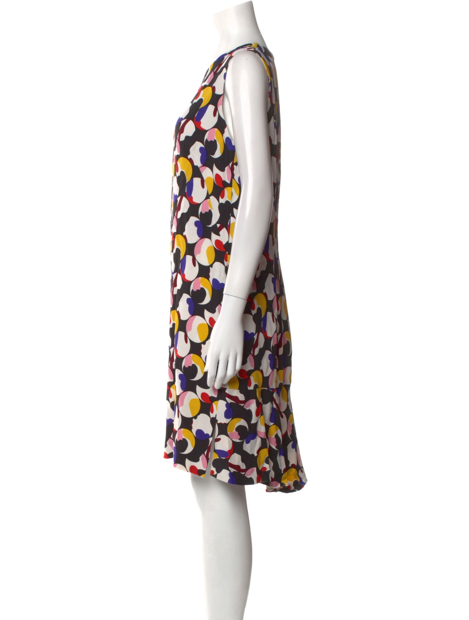 Akris Printed Knee-Length Dress