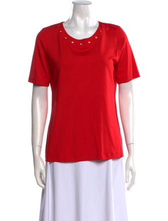 Akris Crew Neck Short Sleeve T-Shirt
