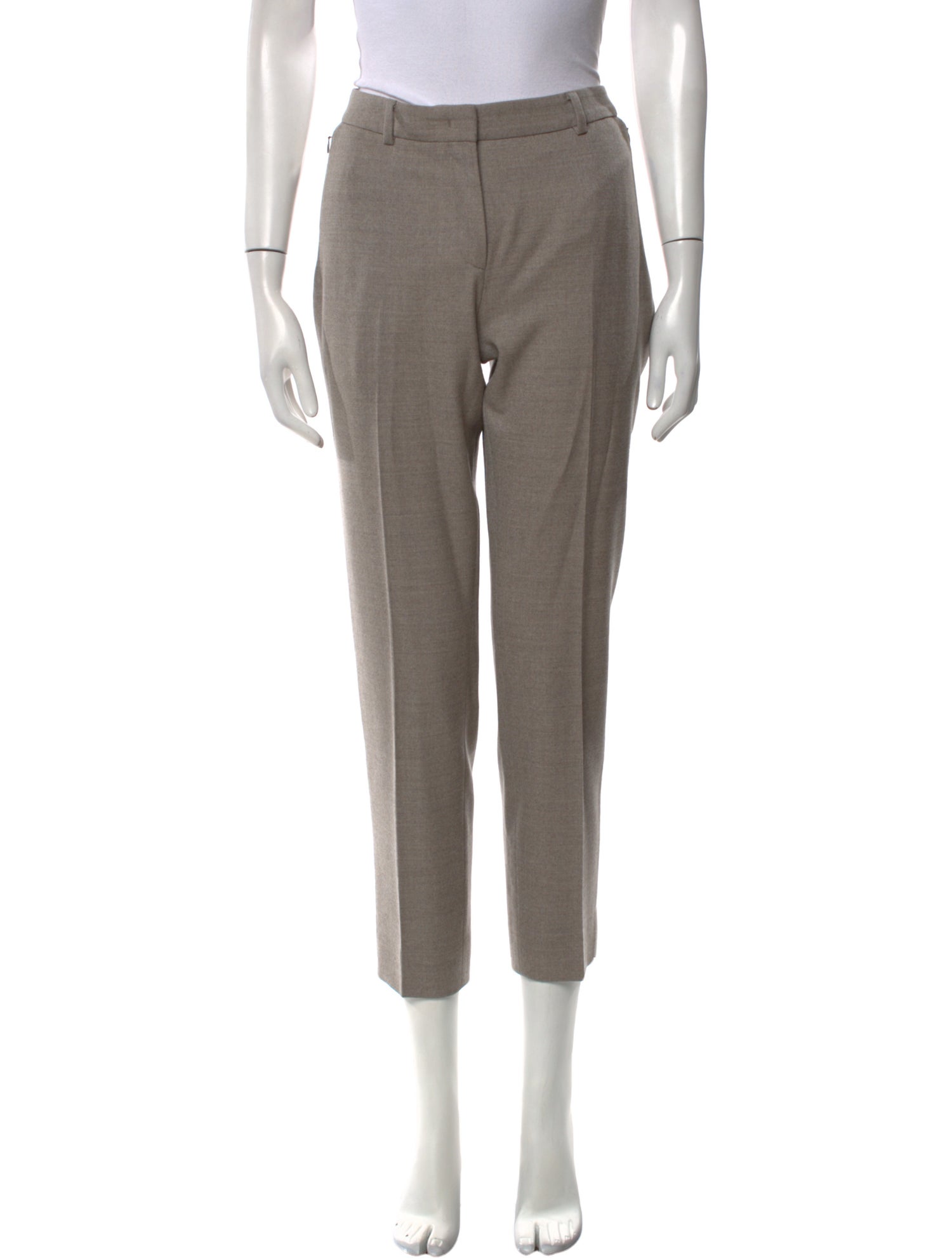 Akris Wool Skinny Leg Pants