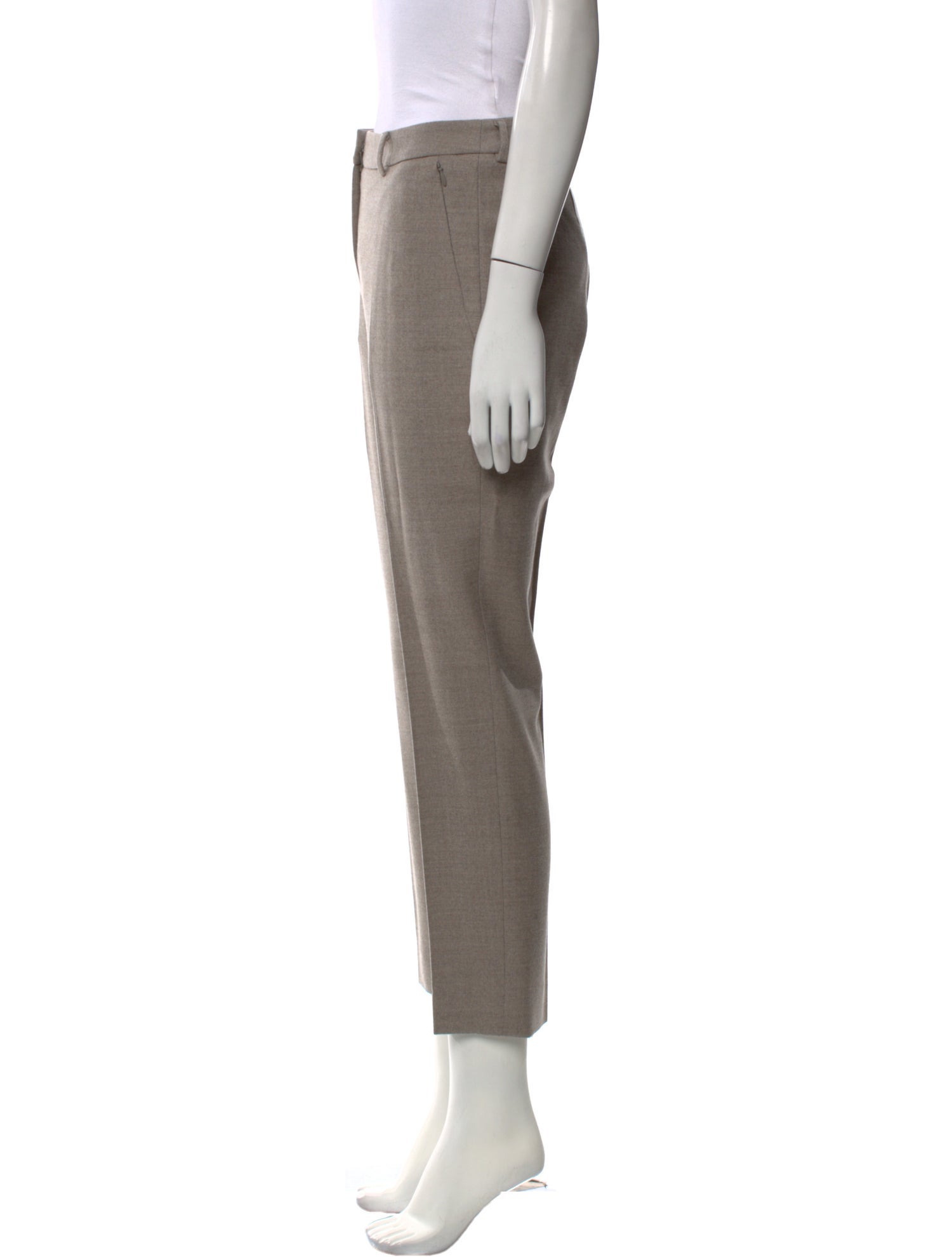 Akris Wool Skinny Leg Pants