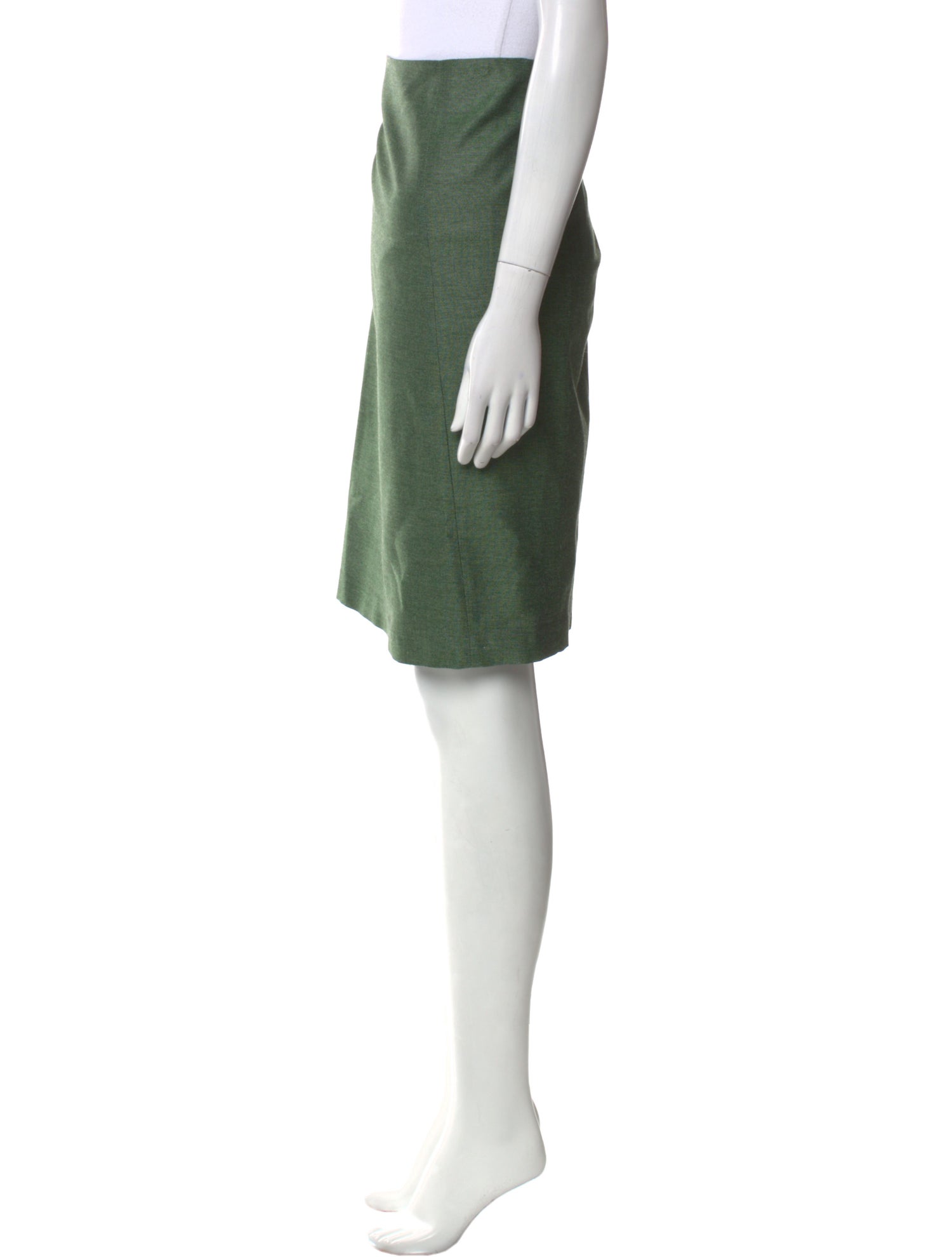 Akris Silk Knee-Length Skirt