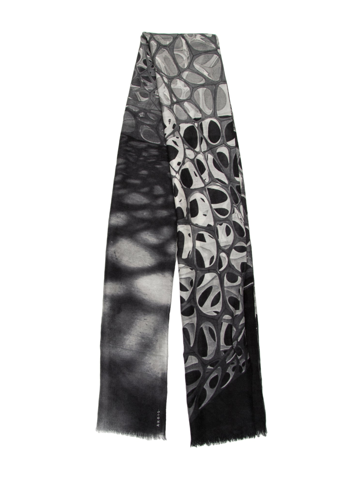 Akris Cashmere Printed Scarf