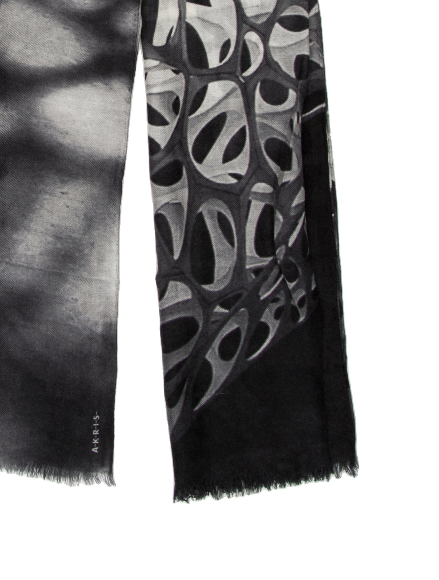 Akris Cashmere Printed Scarf