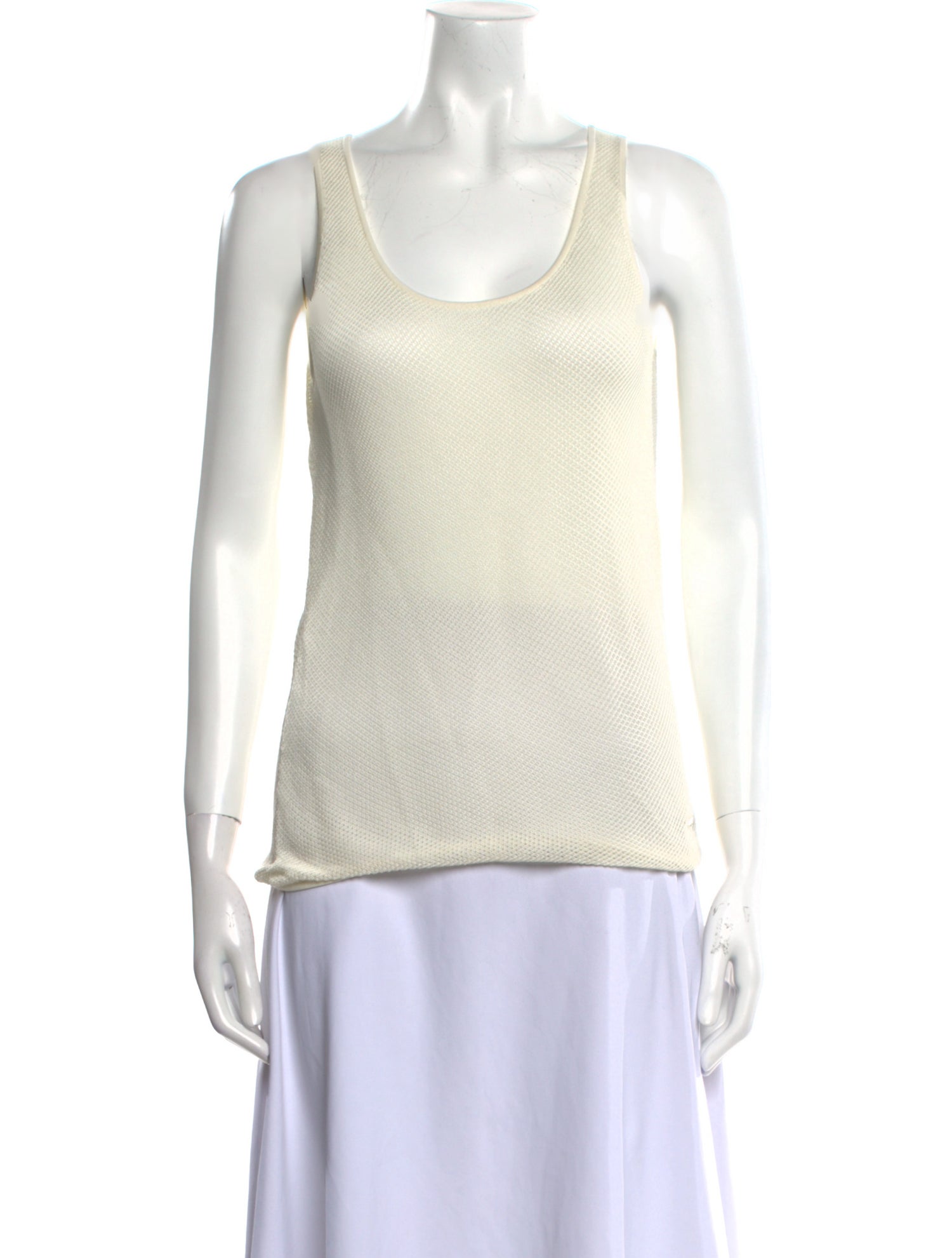 Akris Silk Scoop Neck Top