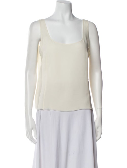 Akris Silk Scoop Neck Top