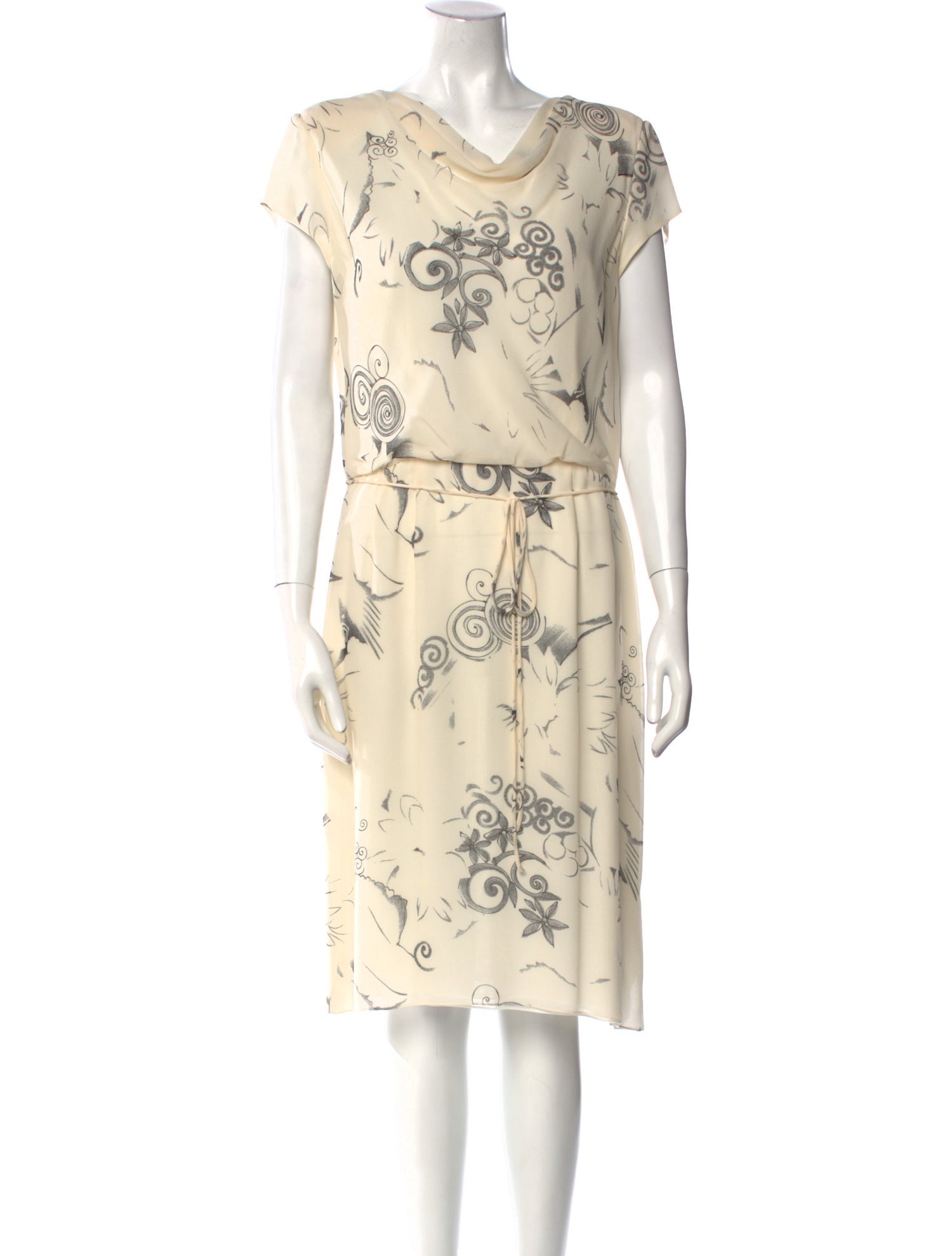 Akris Silk Midi Length Dress