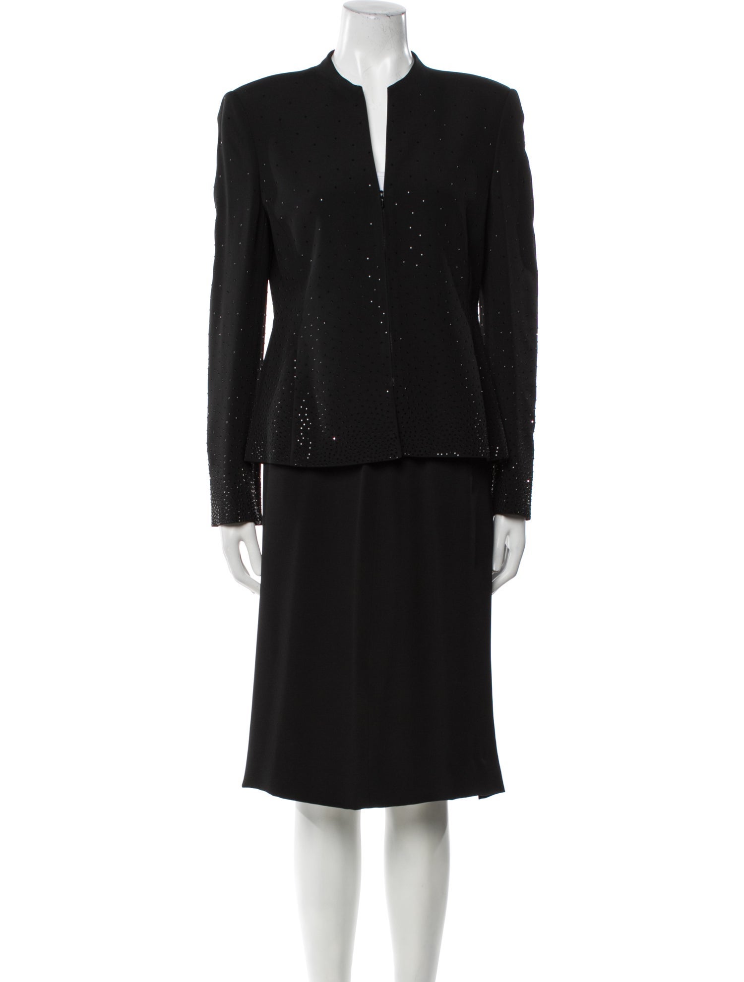 Akris Printed Skirt Suit