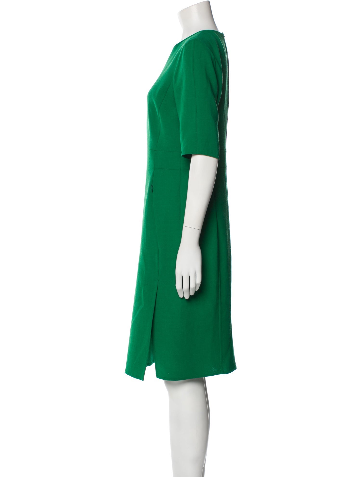 Akris Wool Midi Length Dress