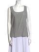 Akris Silk Square Neckline Top