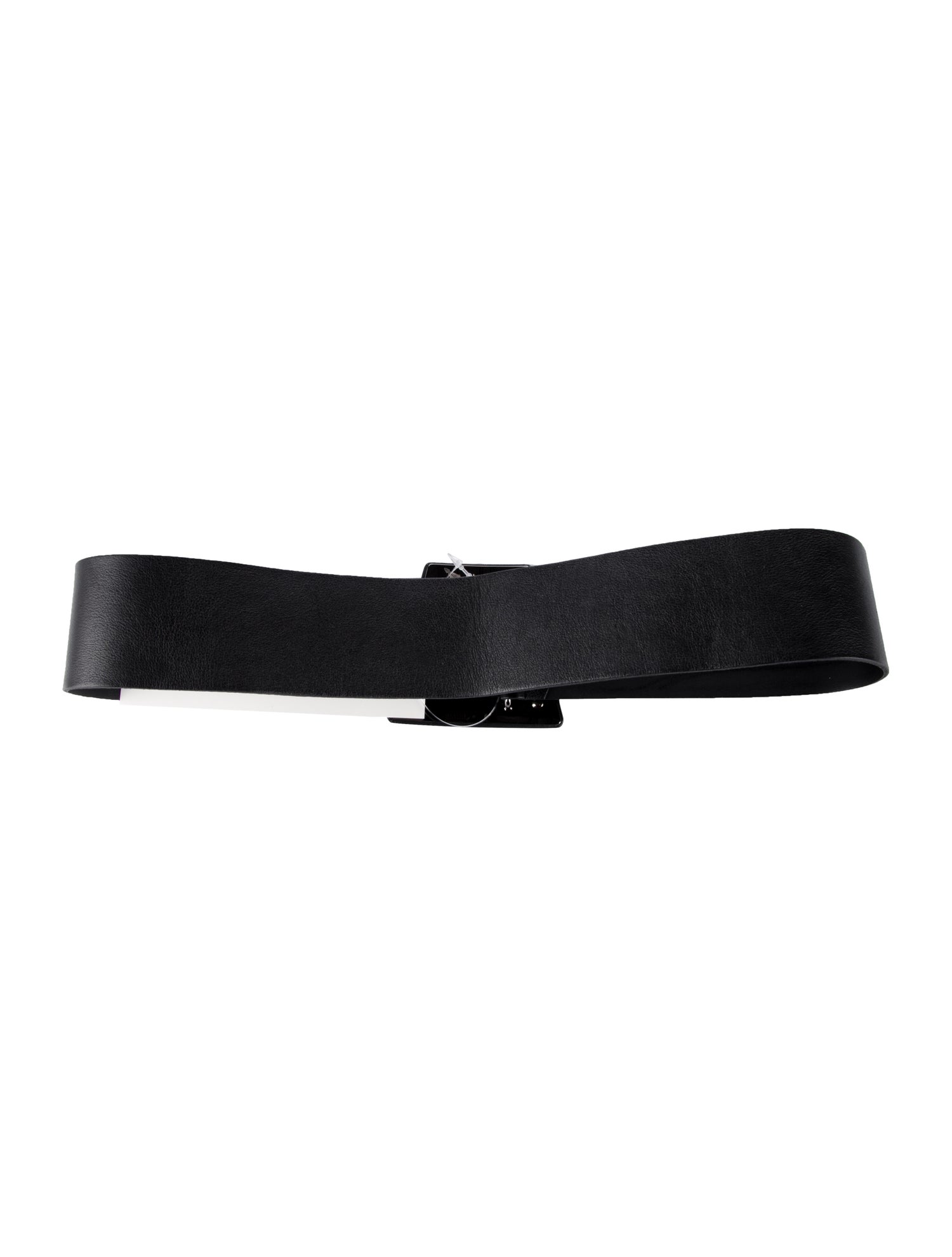 Akris Wide Leather Belt
