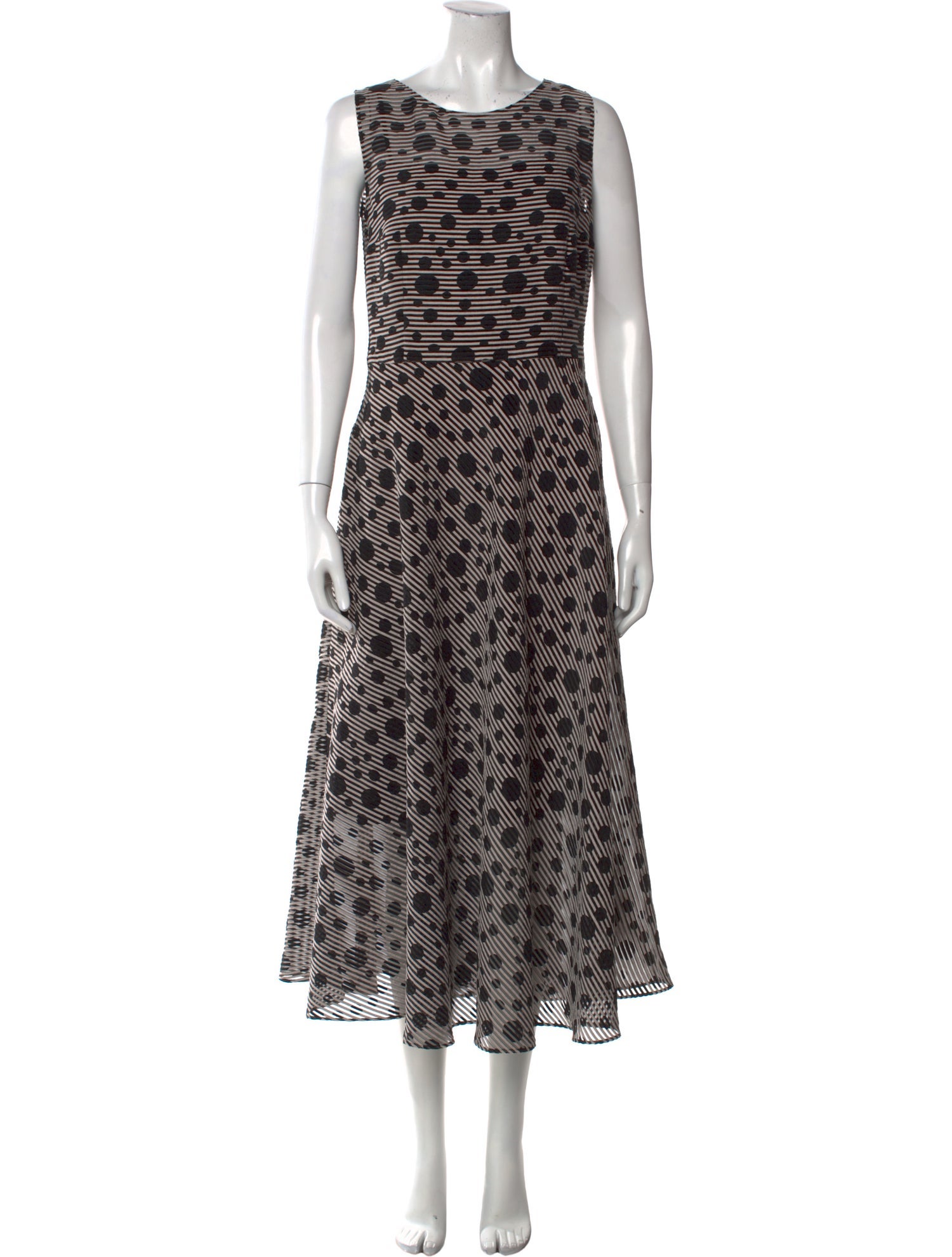 Akris Printed Long Dress