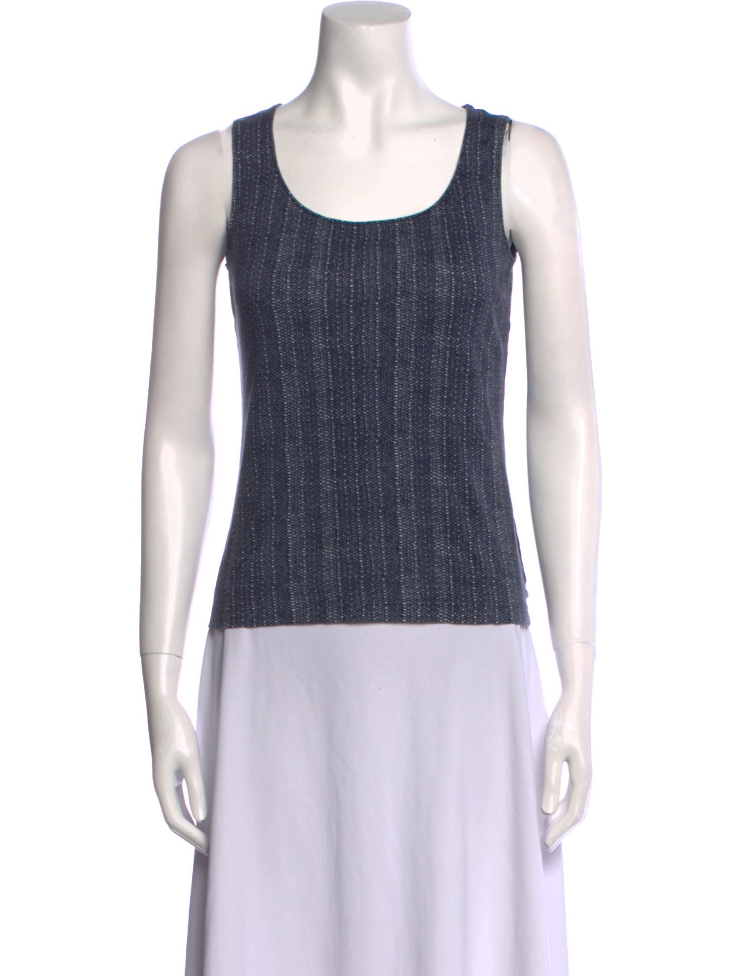 Akris Scoop Neck Sleeveless Top