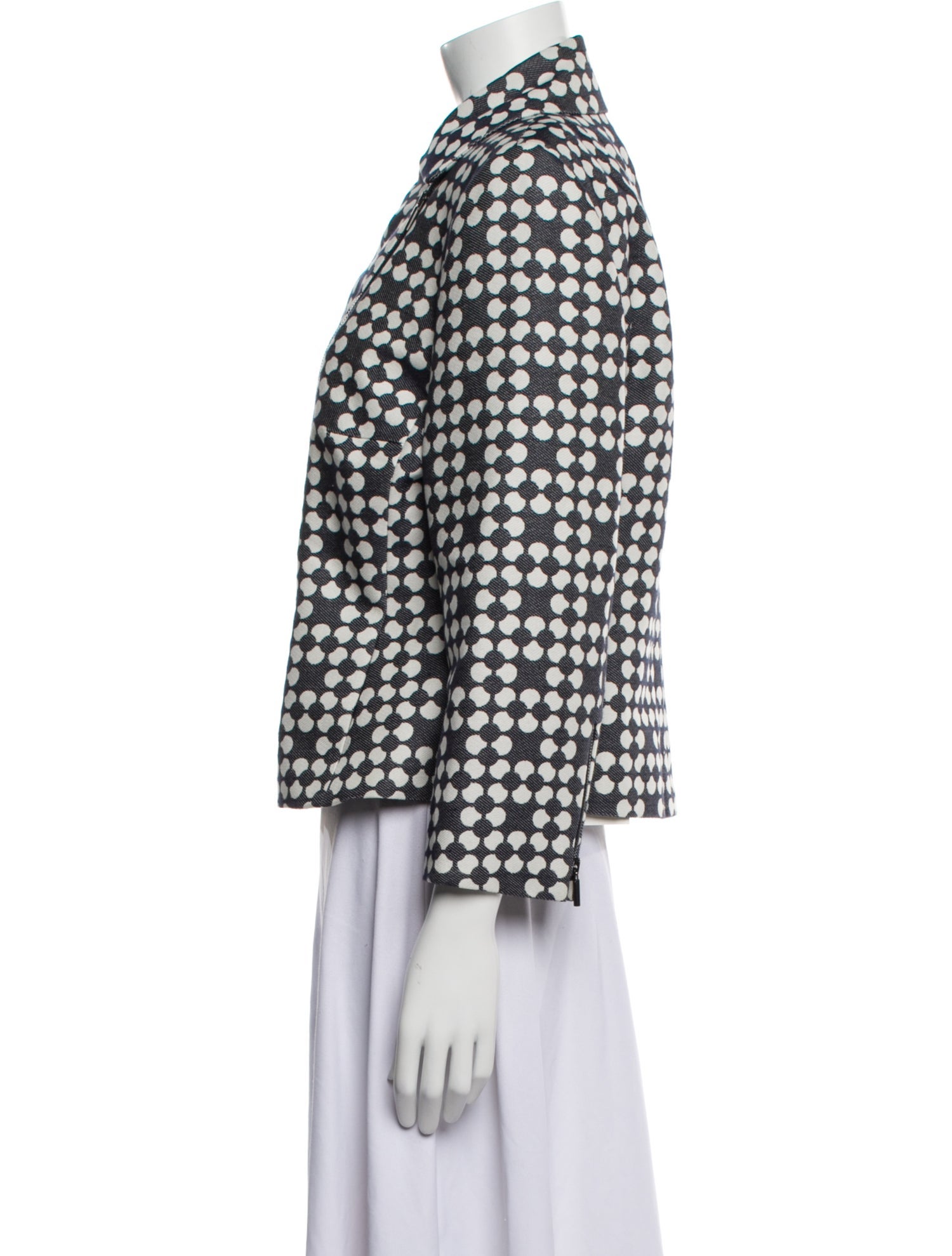 Akris Floral Print Blazer
