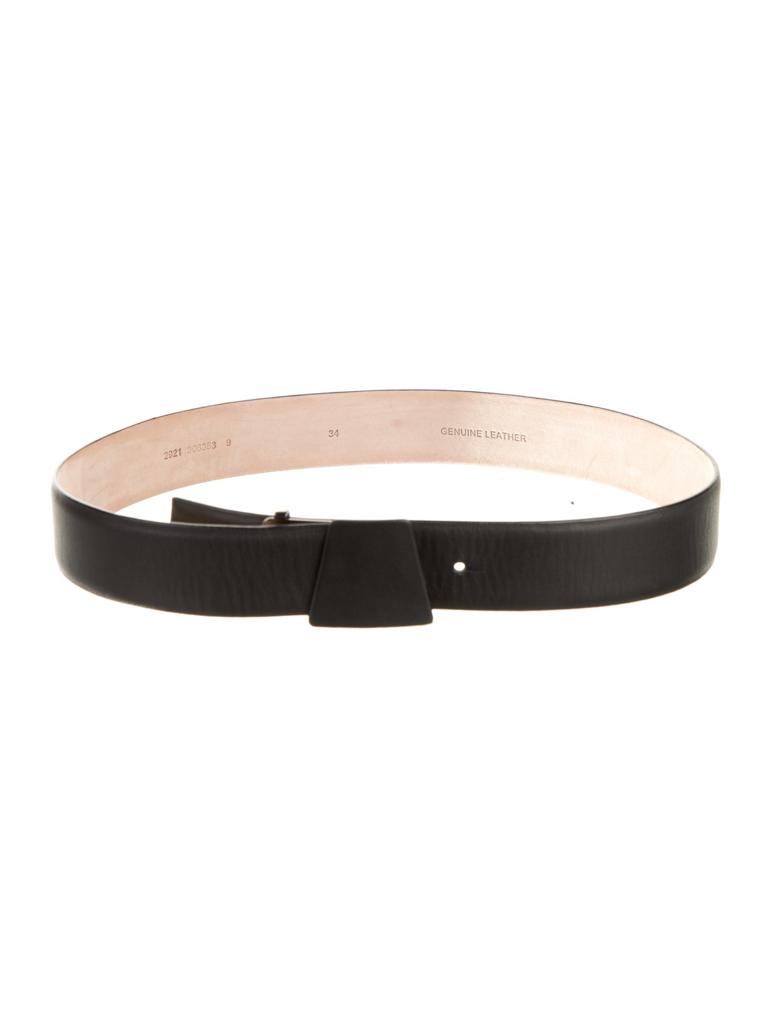 Akris Leather Waist Belt