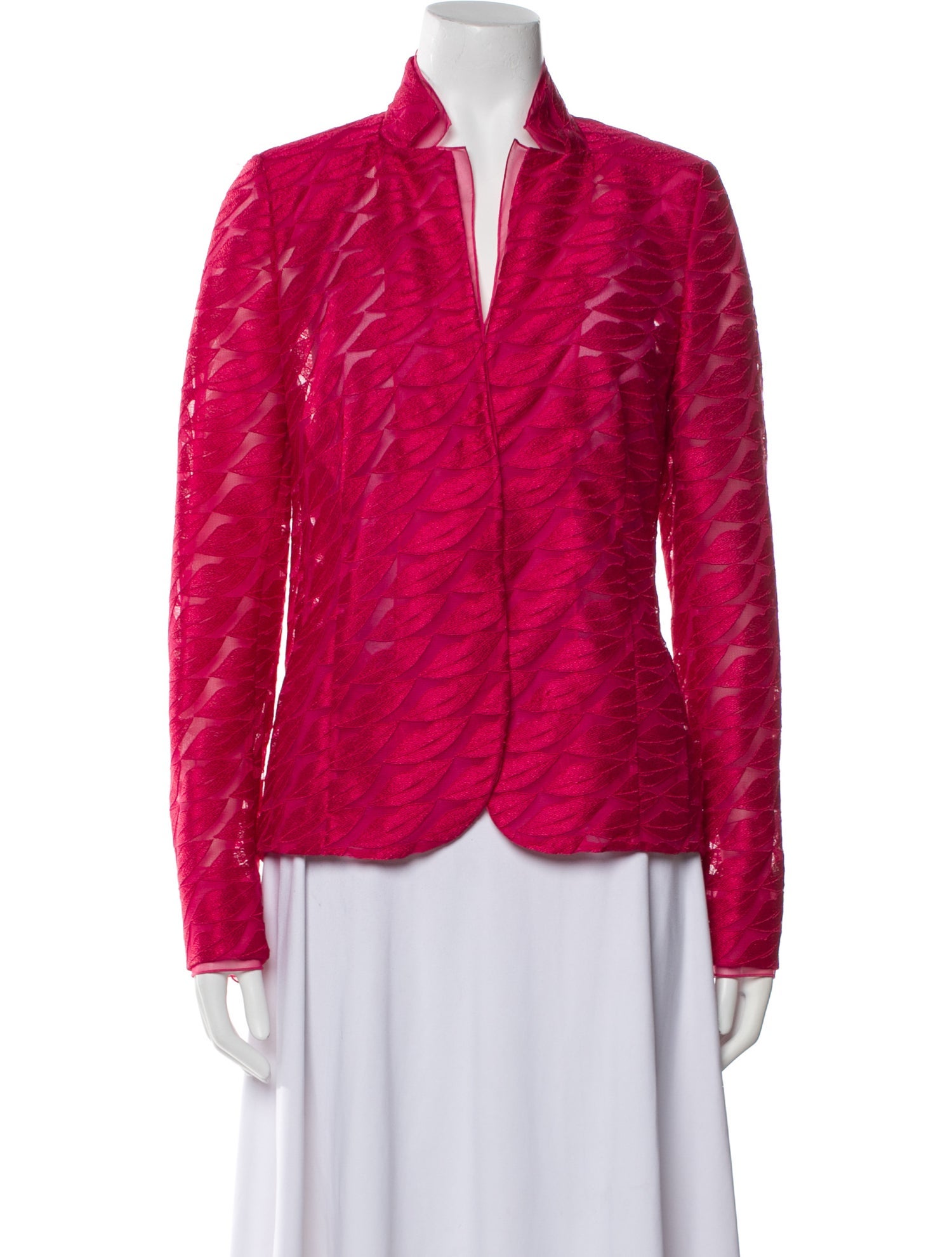 Akris Silk Striped Blazer