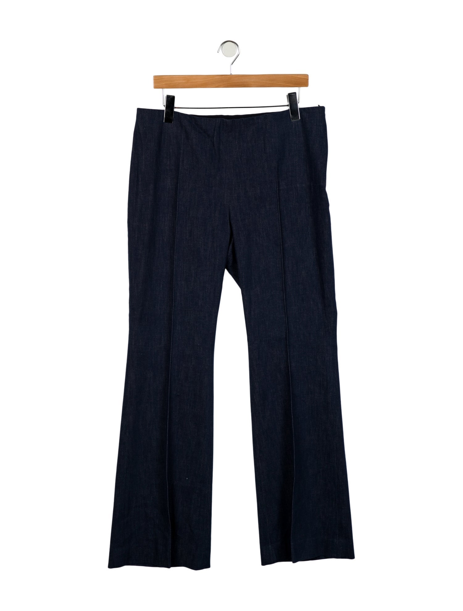Akris Mid-Rise Wide Leg Jeans