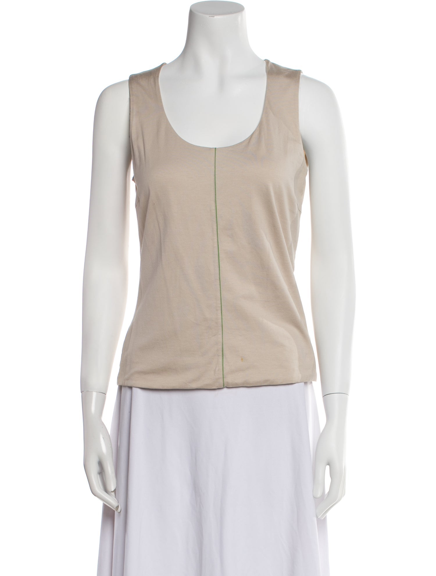 Akris Scoop Neck Sleeveless Top