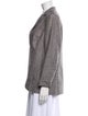 Akris Wool Plaid Print Blazer