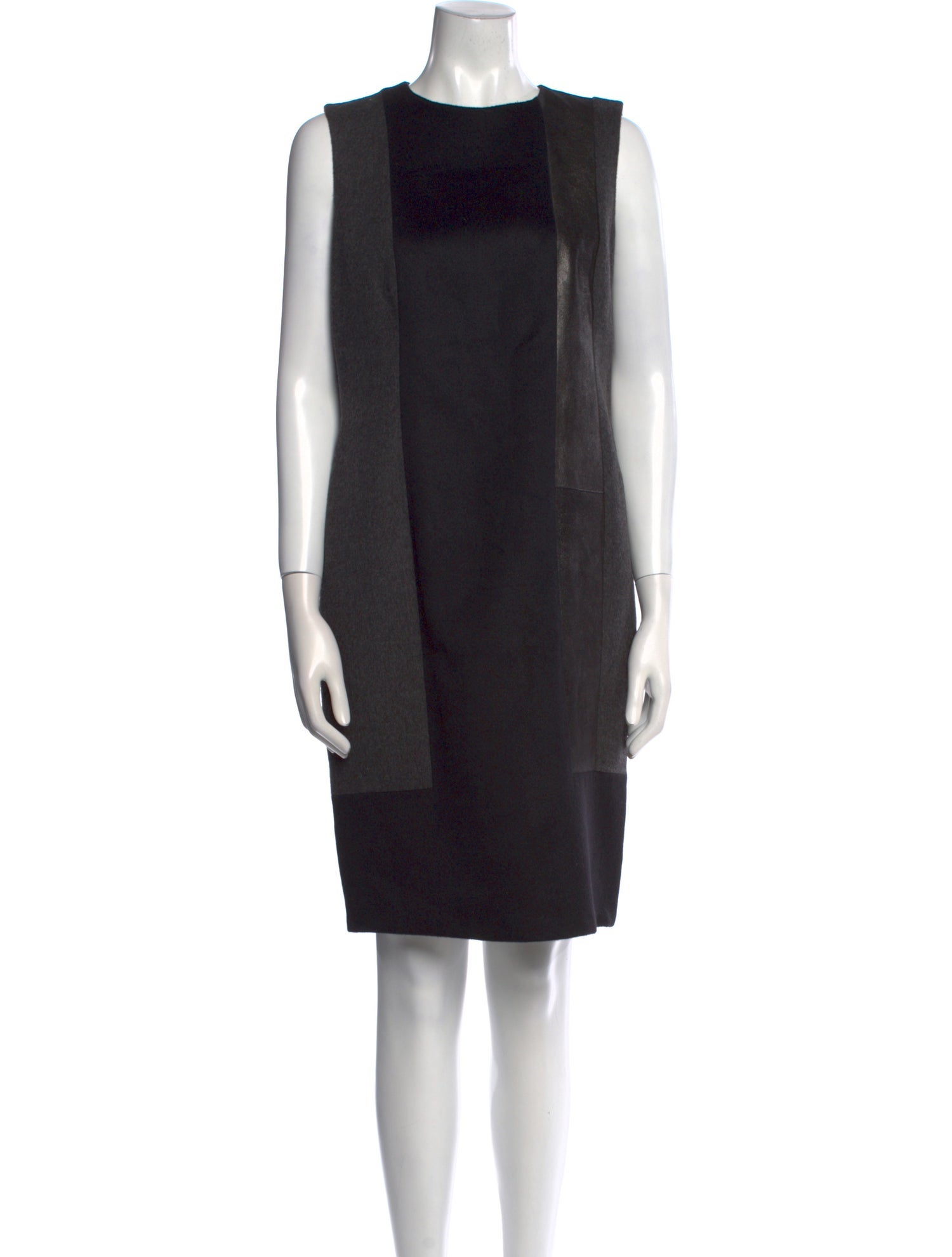 Akris Crew Neck Knee-Length Dress
