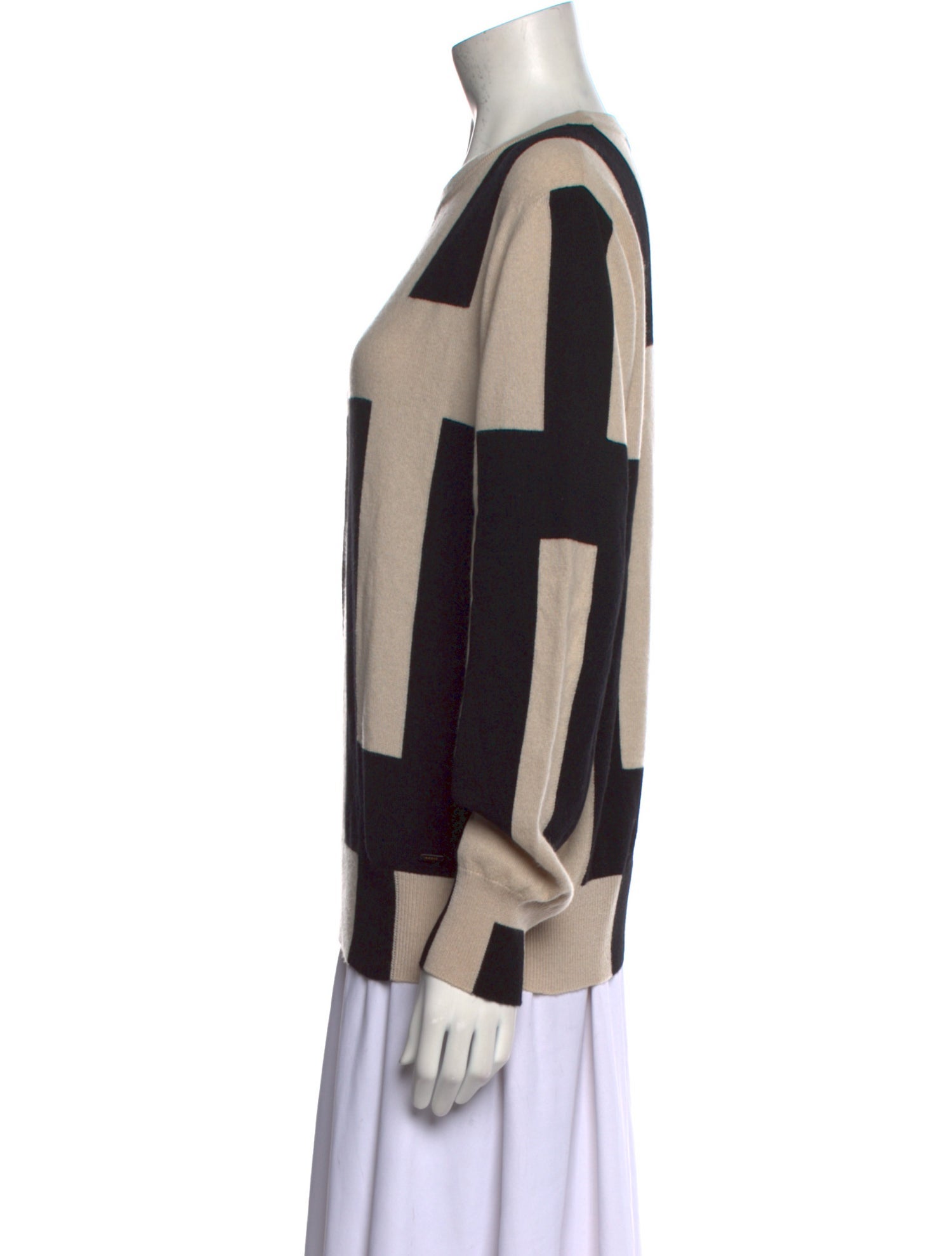 Akris Cashmere Printed Sweater