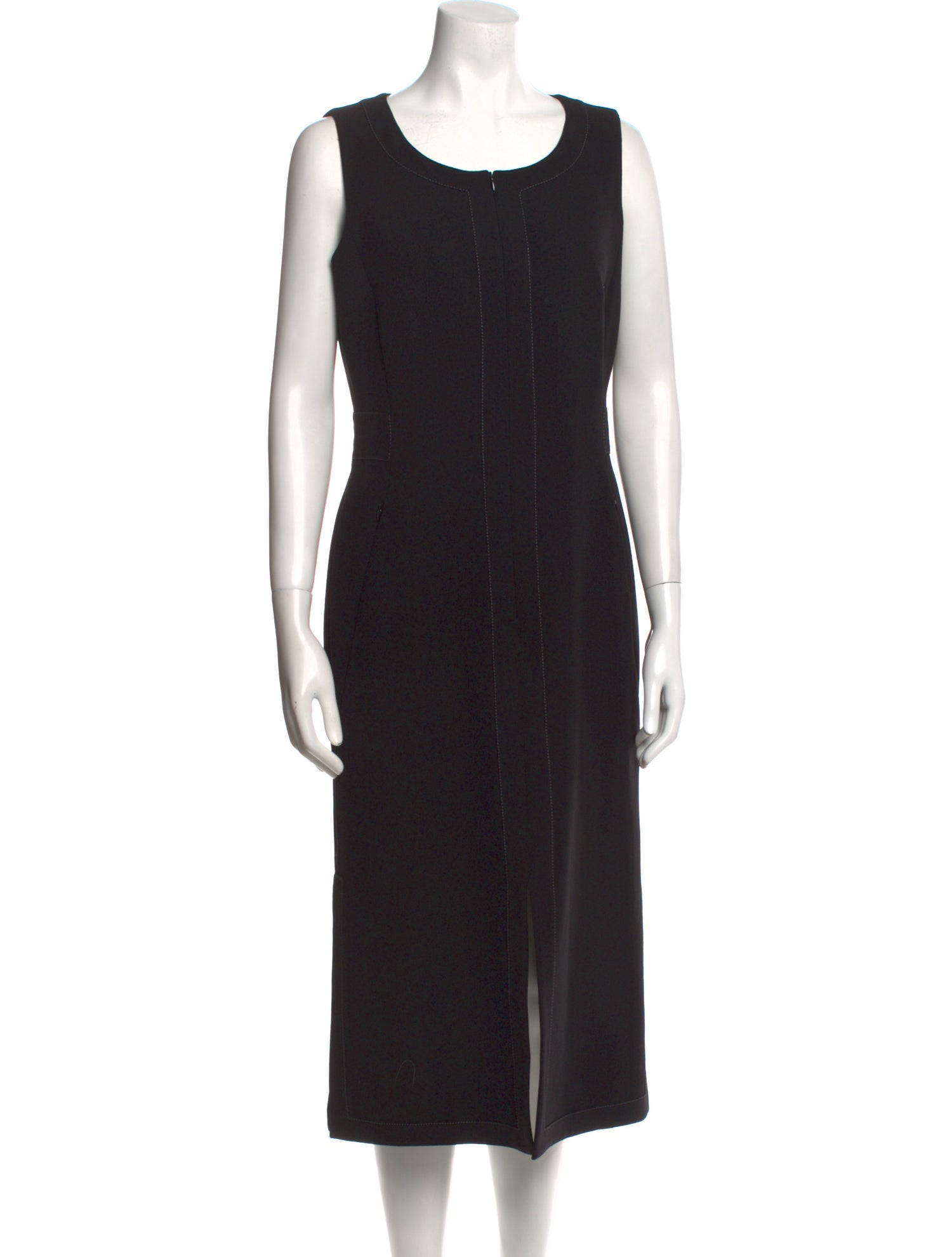Akris Wool Midi Length Dress