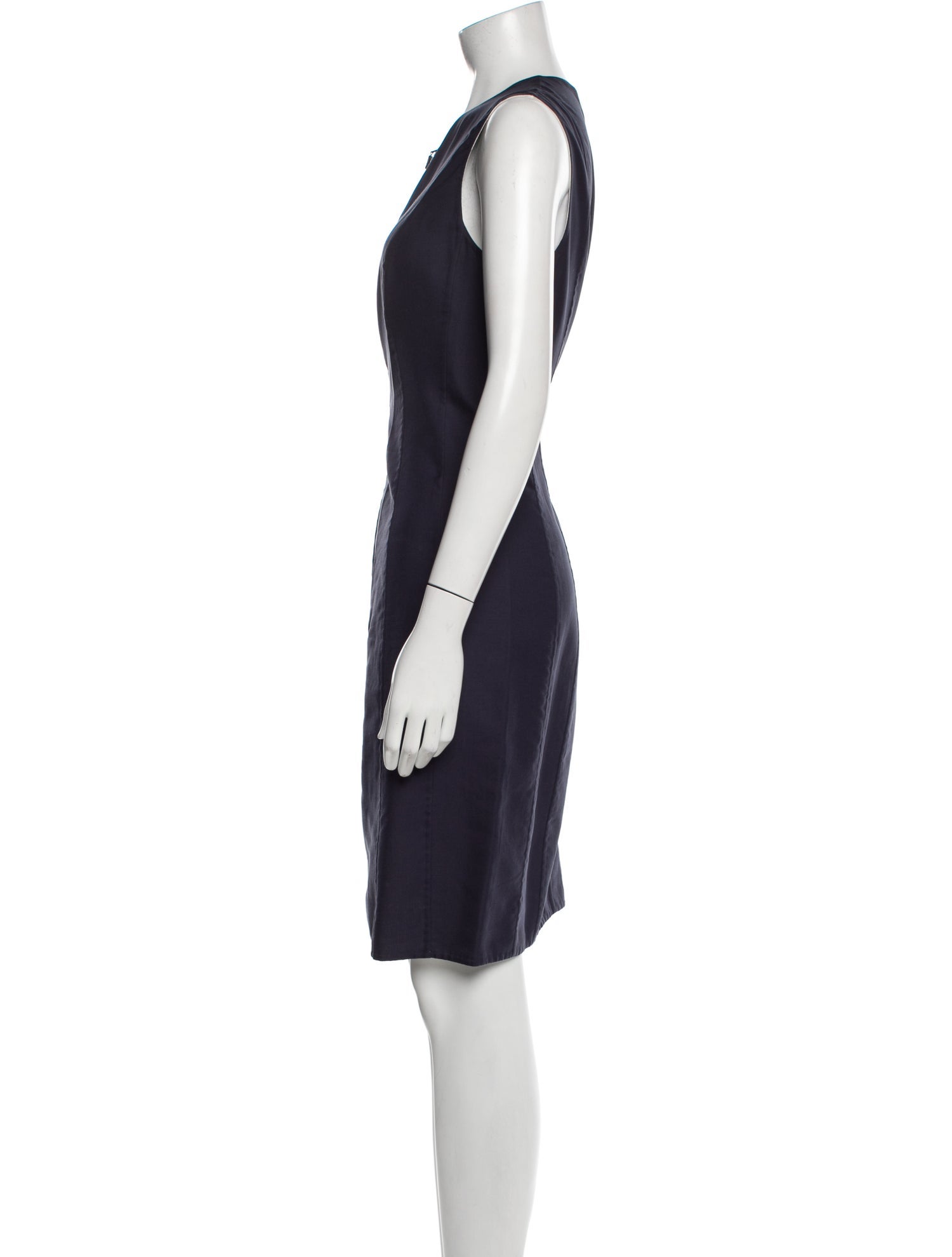 Akris Crew Neck Knee-Length Dress w/ Tags