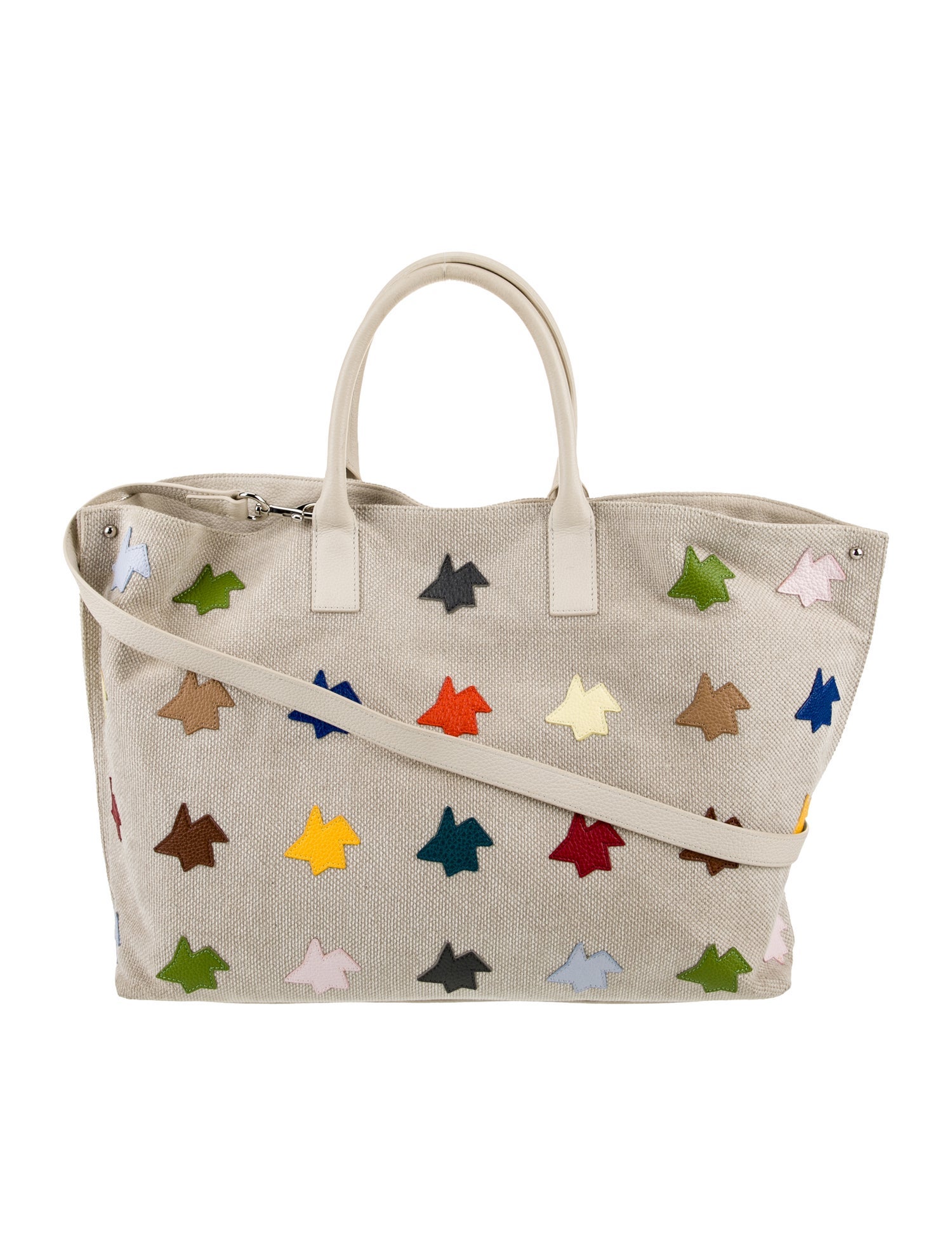 Akris Canvas Top Handle Bag