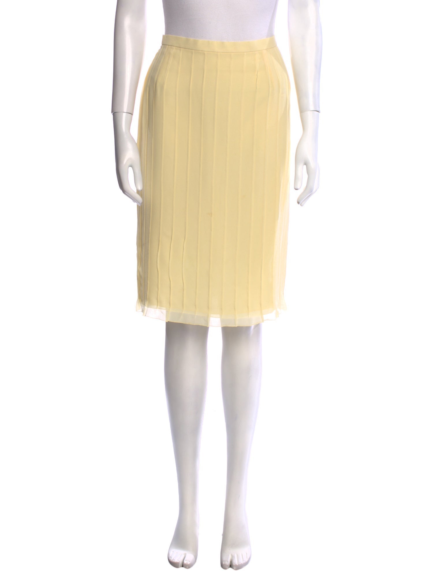 Akris Silk Knee-Length Skirt