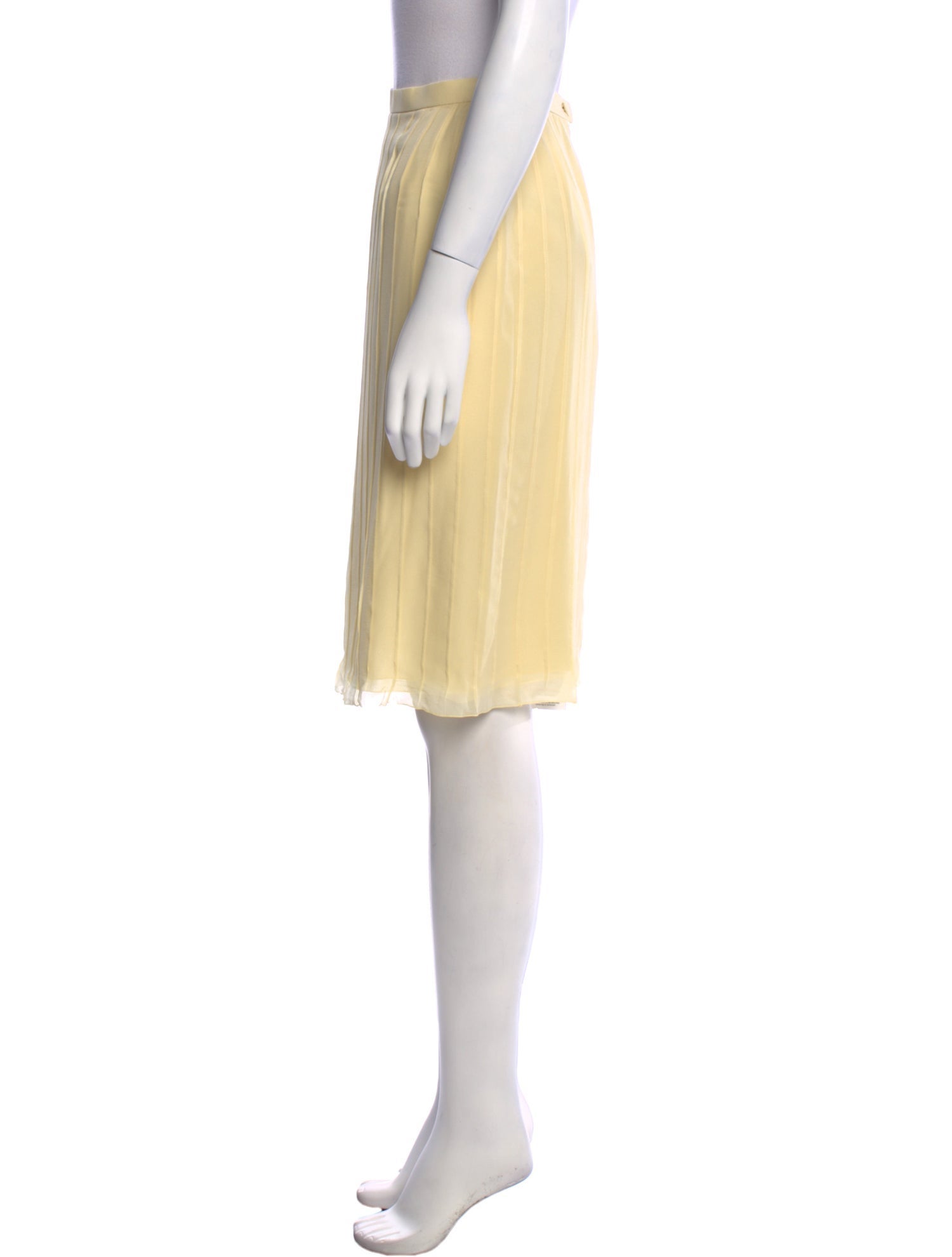 Akris Silk Knee-Length Skirt