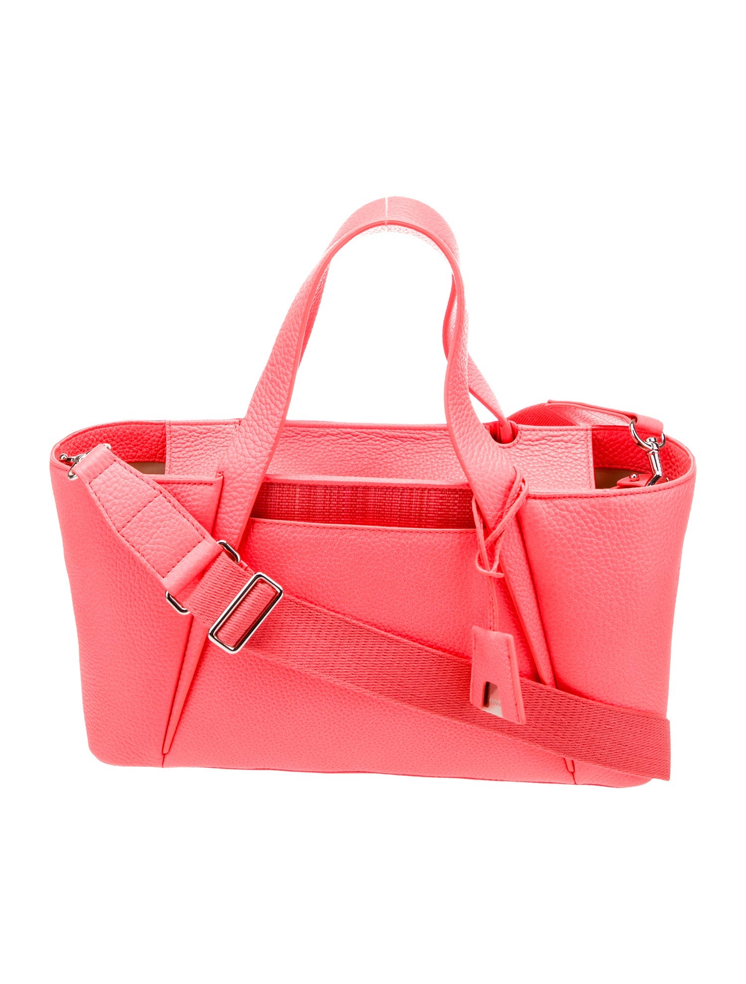 Akris Leather Top Handle Bag