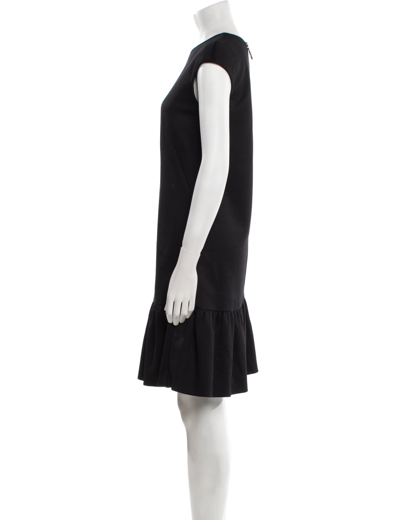 Akris Crew Neck Knee-Length Dress
