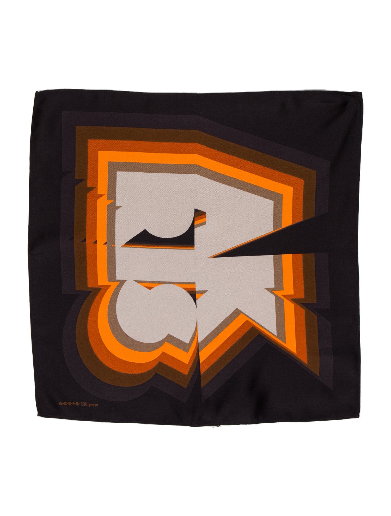 Akris Silk Printed Scarf w/ Tags