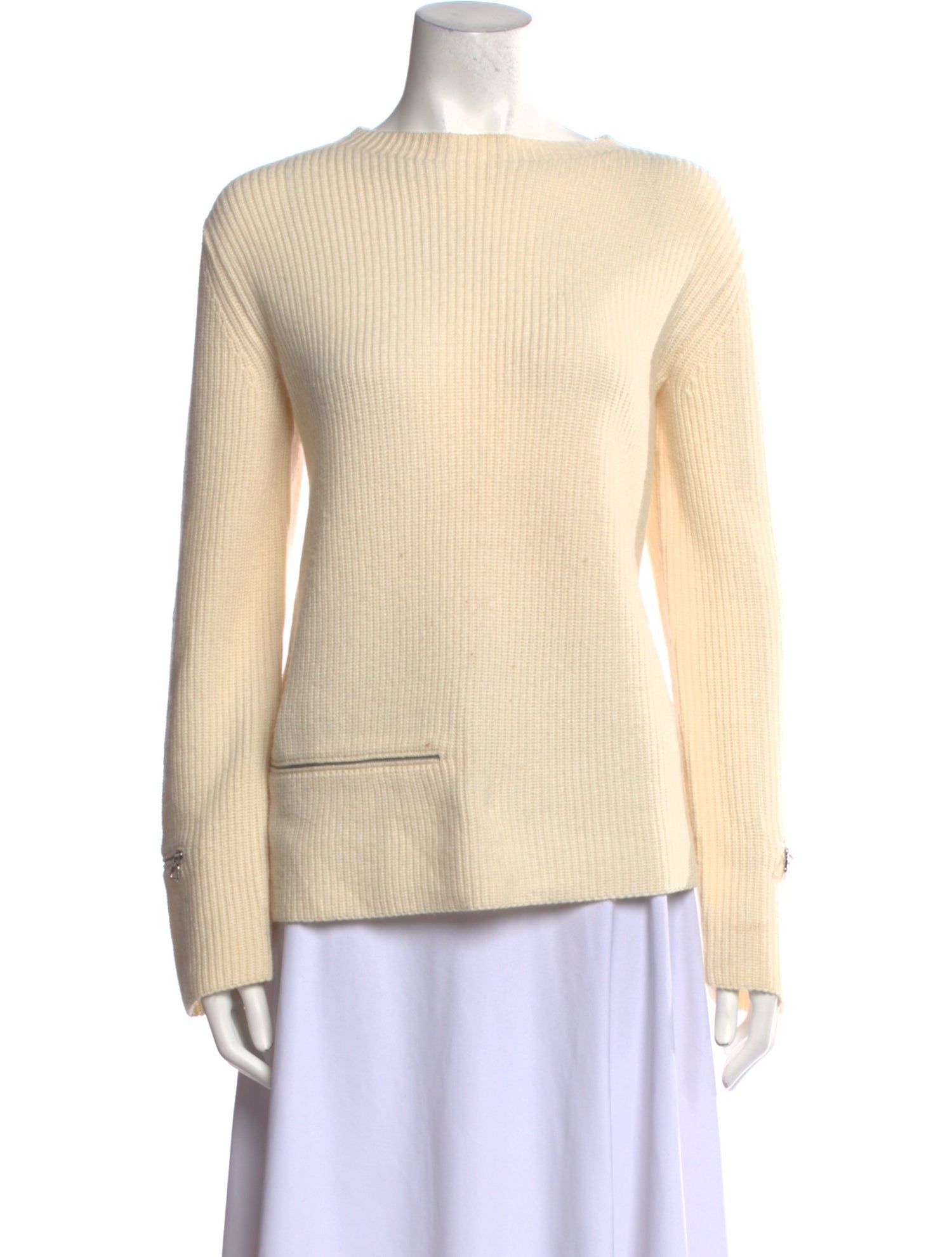 Akris Cashmere Bateau Neckline Sweater