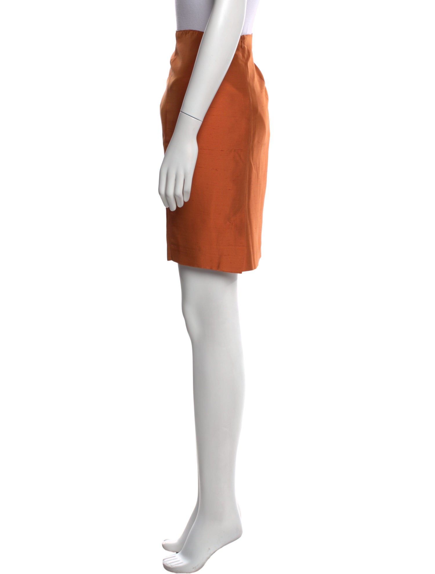 Akris Pleated Accents Mini Skirt