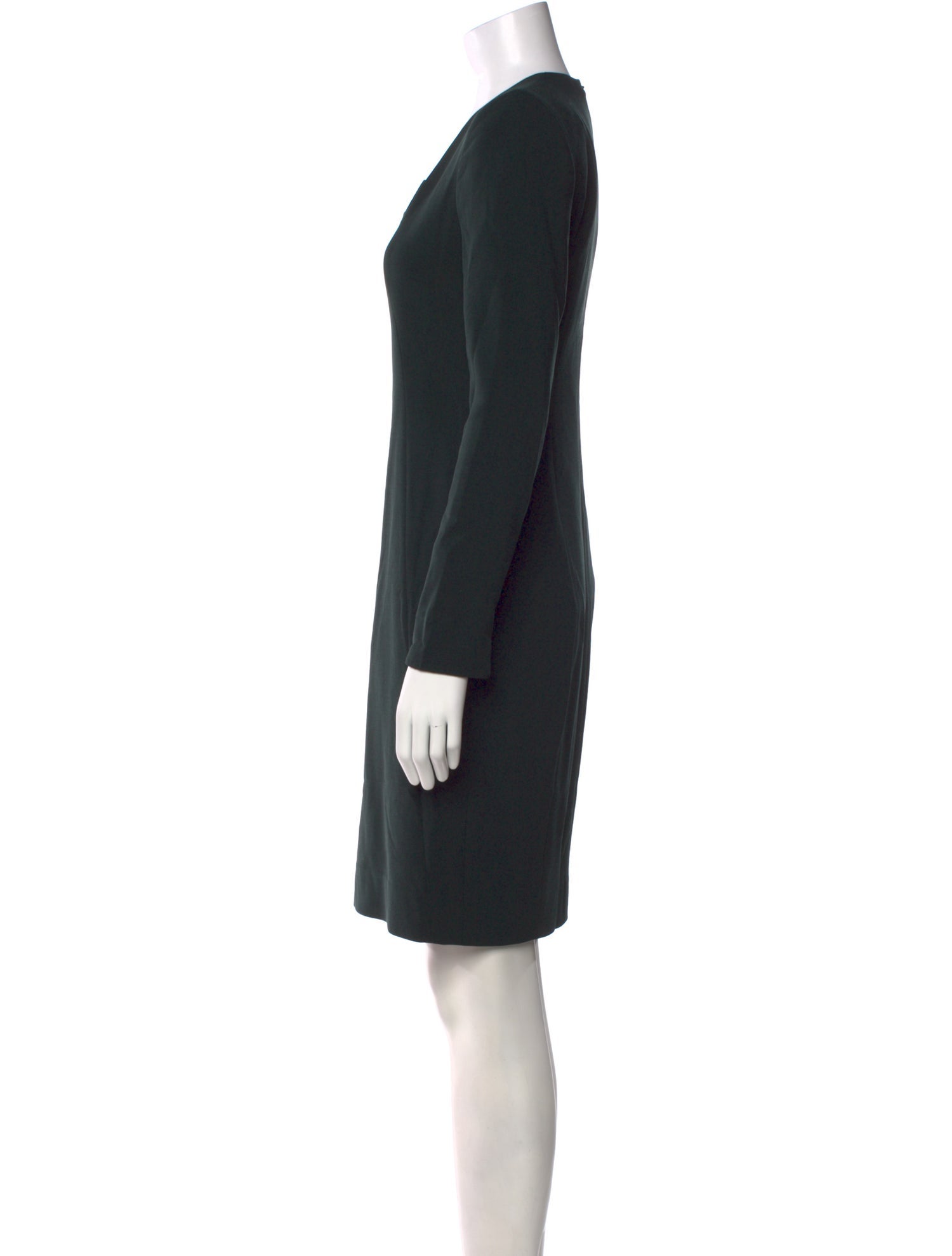 Akris x Bergdorf Goodman Wool Knee-Length Dress