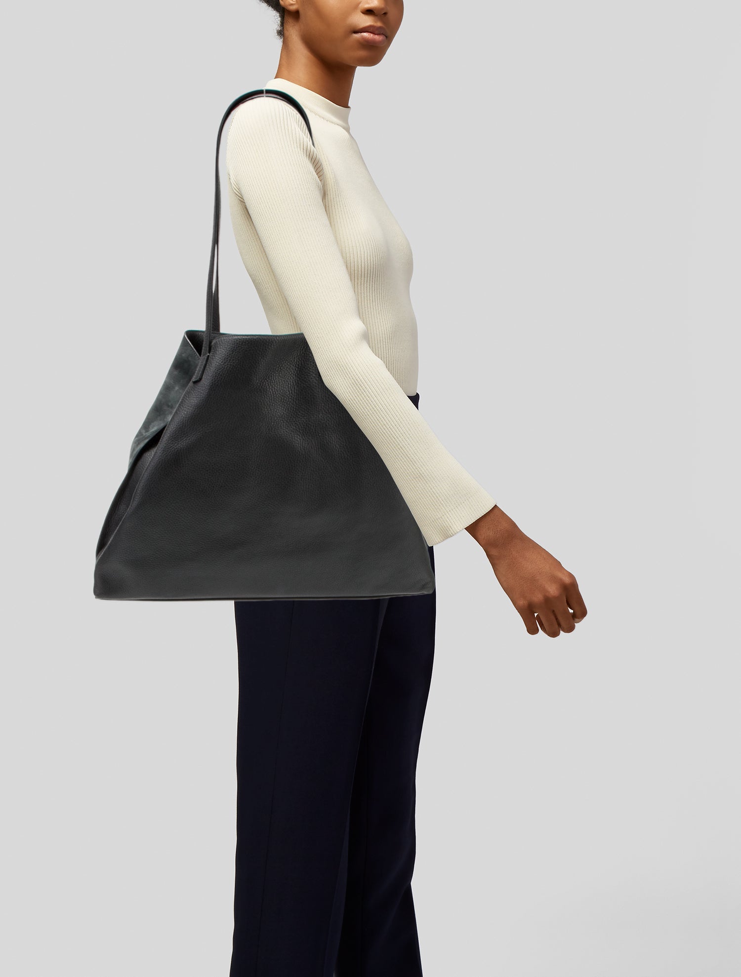 Akris Leather Shoulder Bag