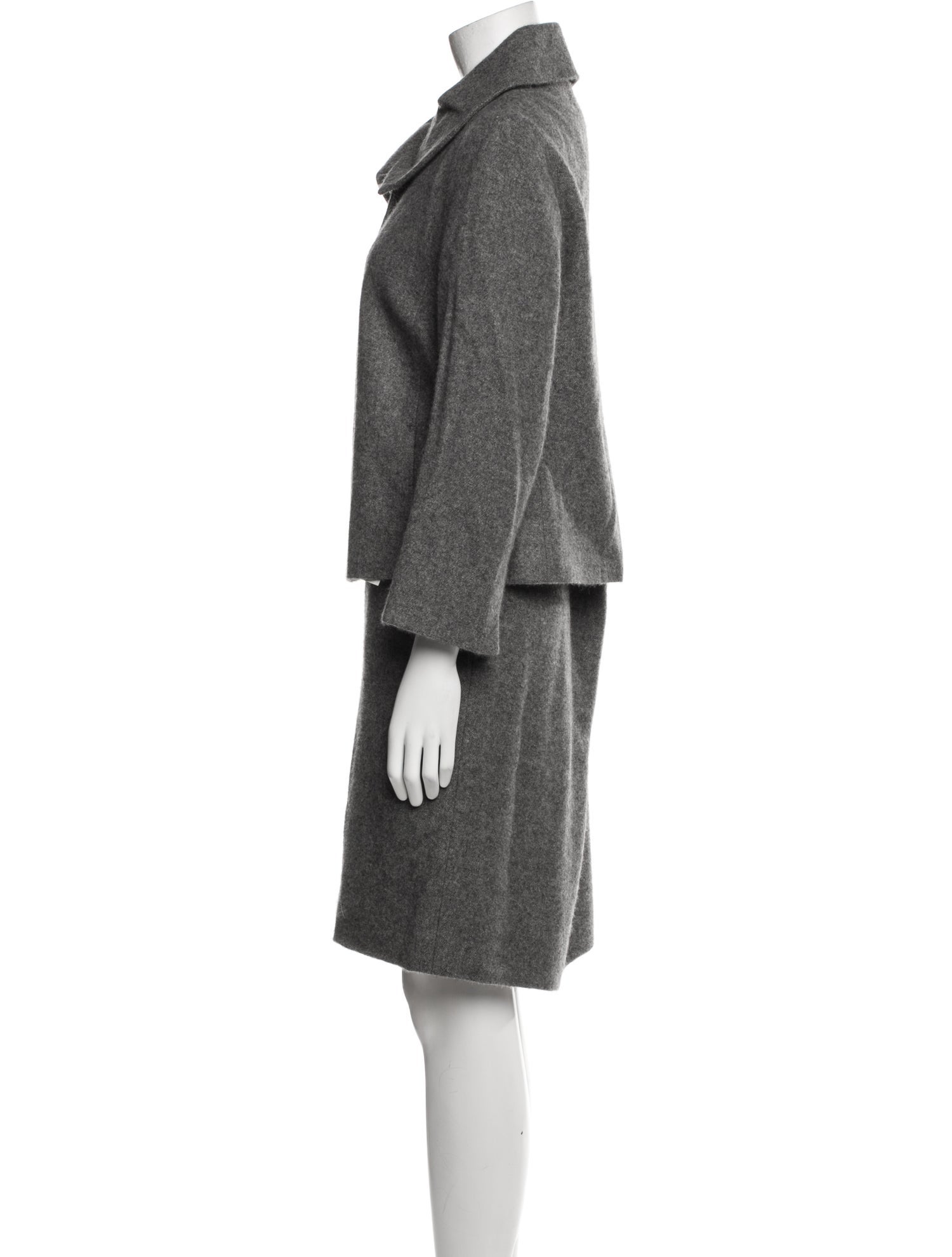 Akris Cashmere Skirt Set