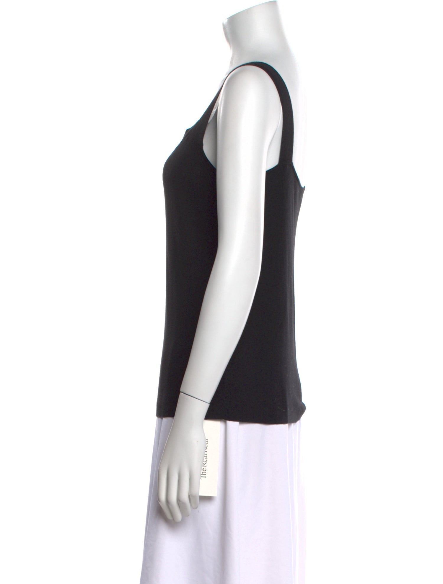 Akris Square Neckline Sleeveless Top
