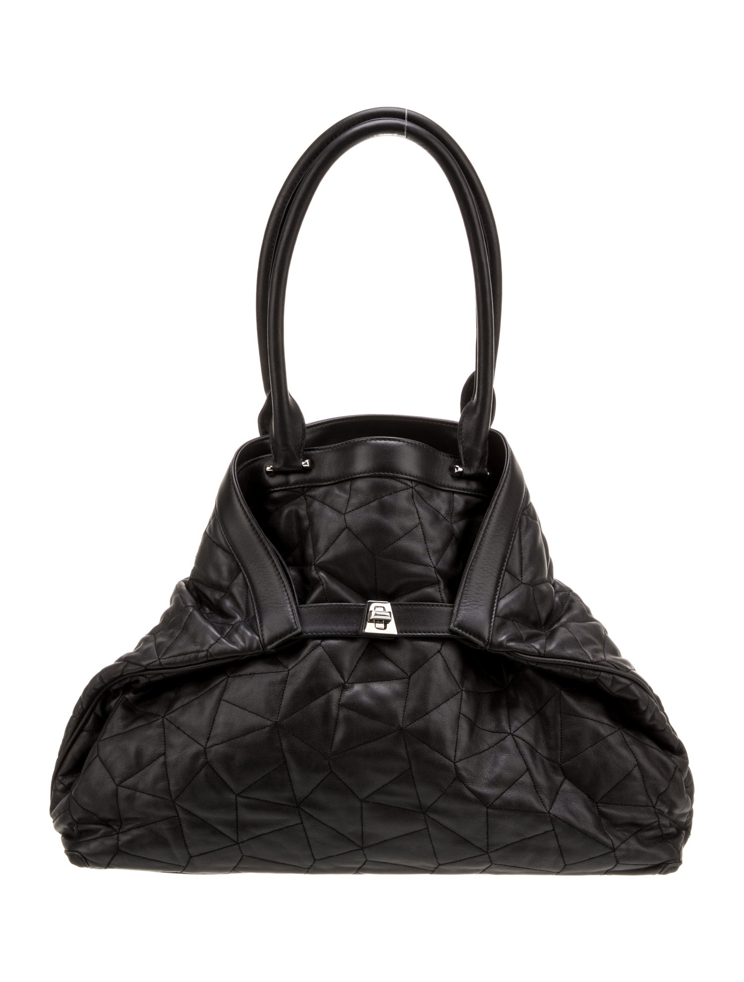 Akris Leather Shoulder Bag